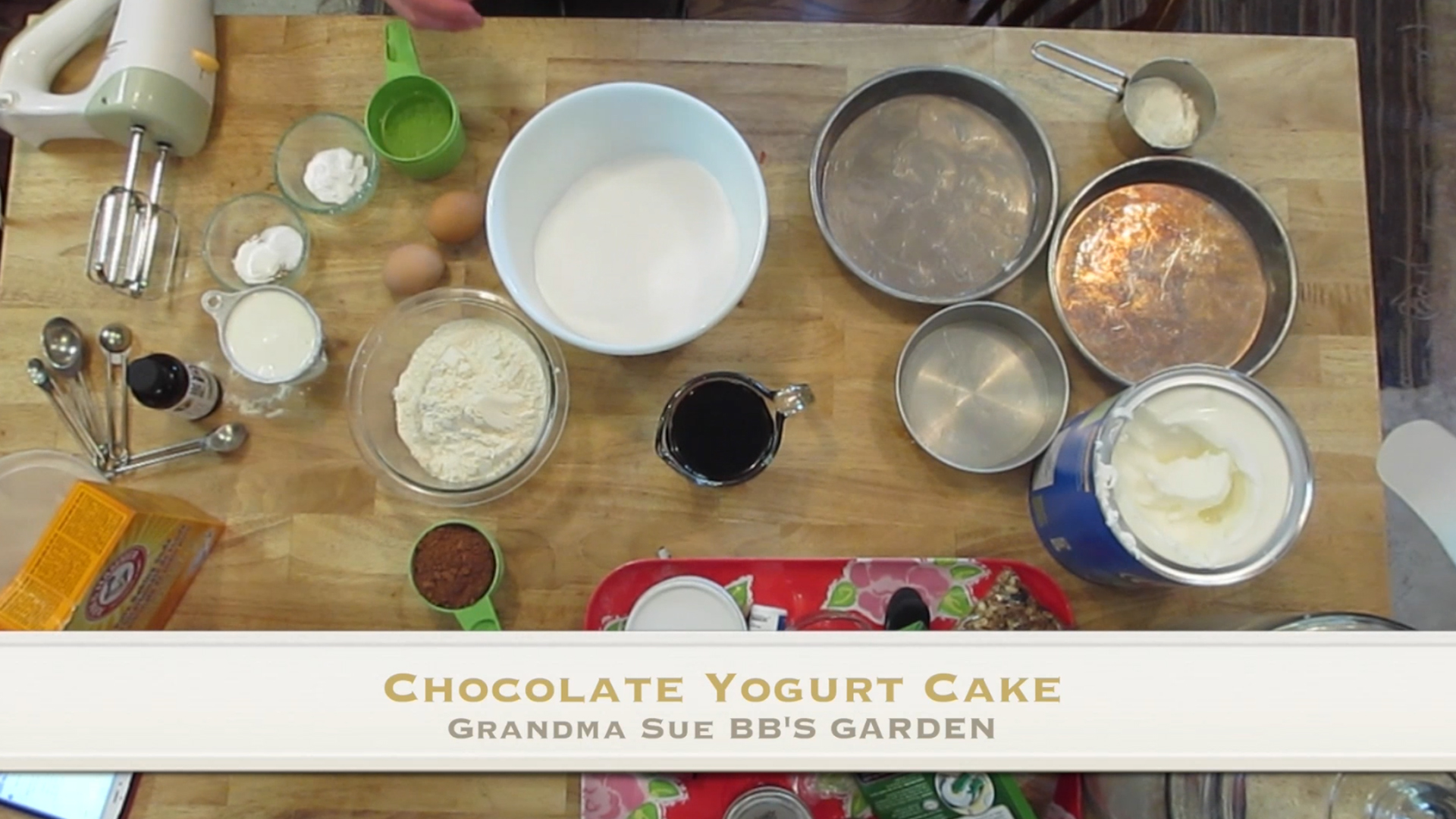 Chocolate Yogurt Cake
