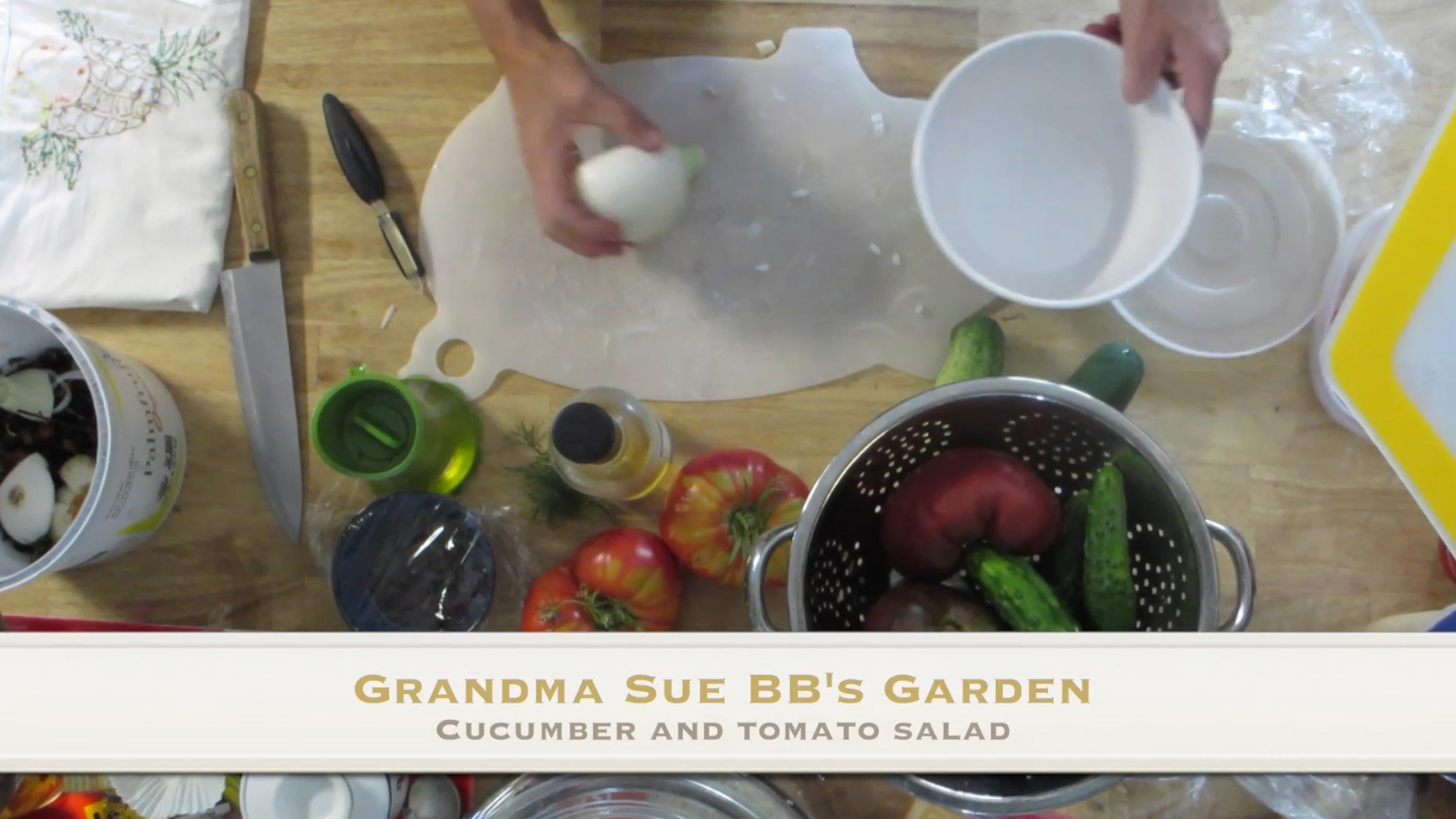 Cucumber & Tomato Salad
