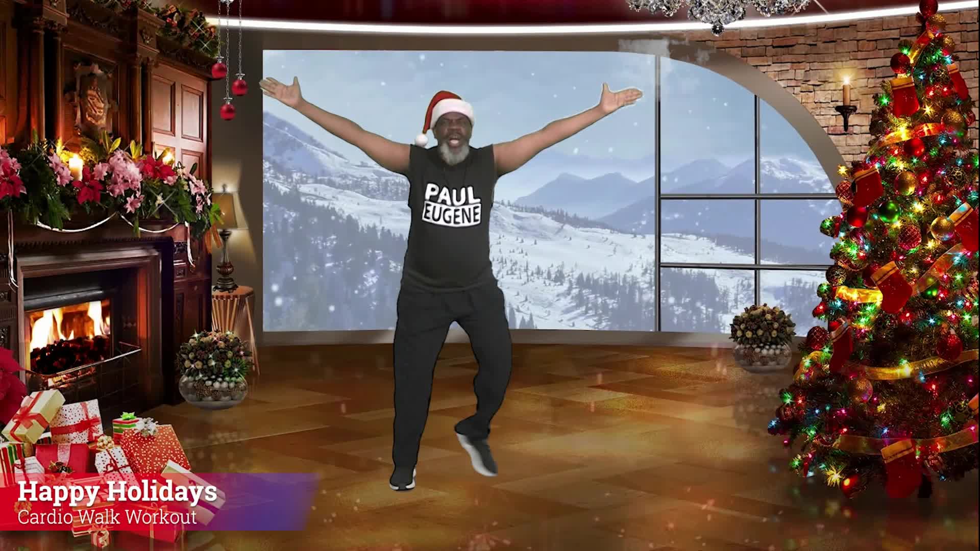 Exercising with Paul Eugene: Senior Fitness - Holiday Cardio Walk Workout