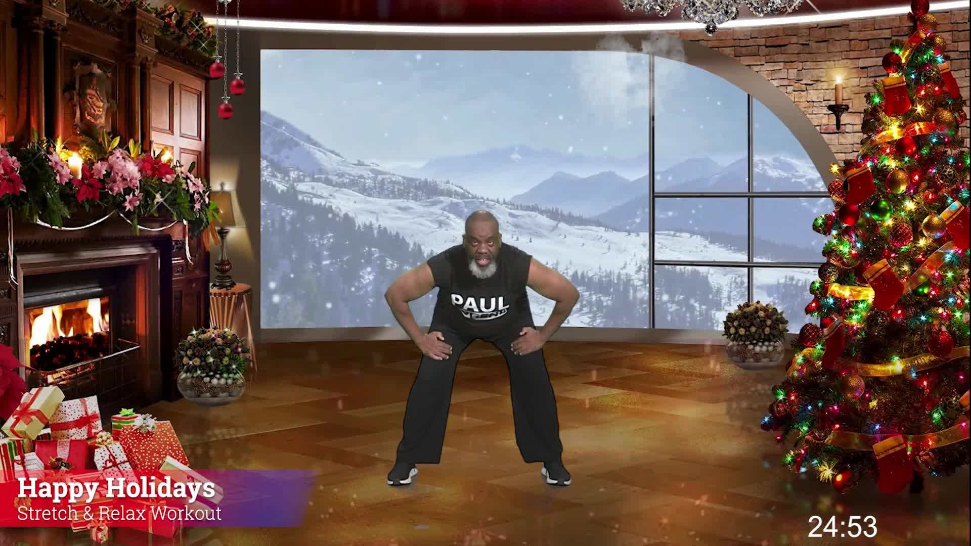 Exercising with Paul Eugene: Senior Fitness - Holiday Stretch & Relax Workout
