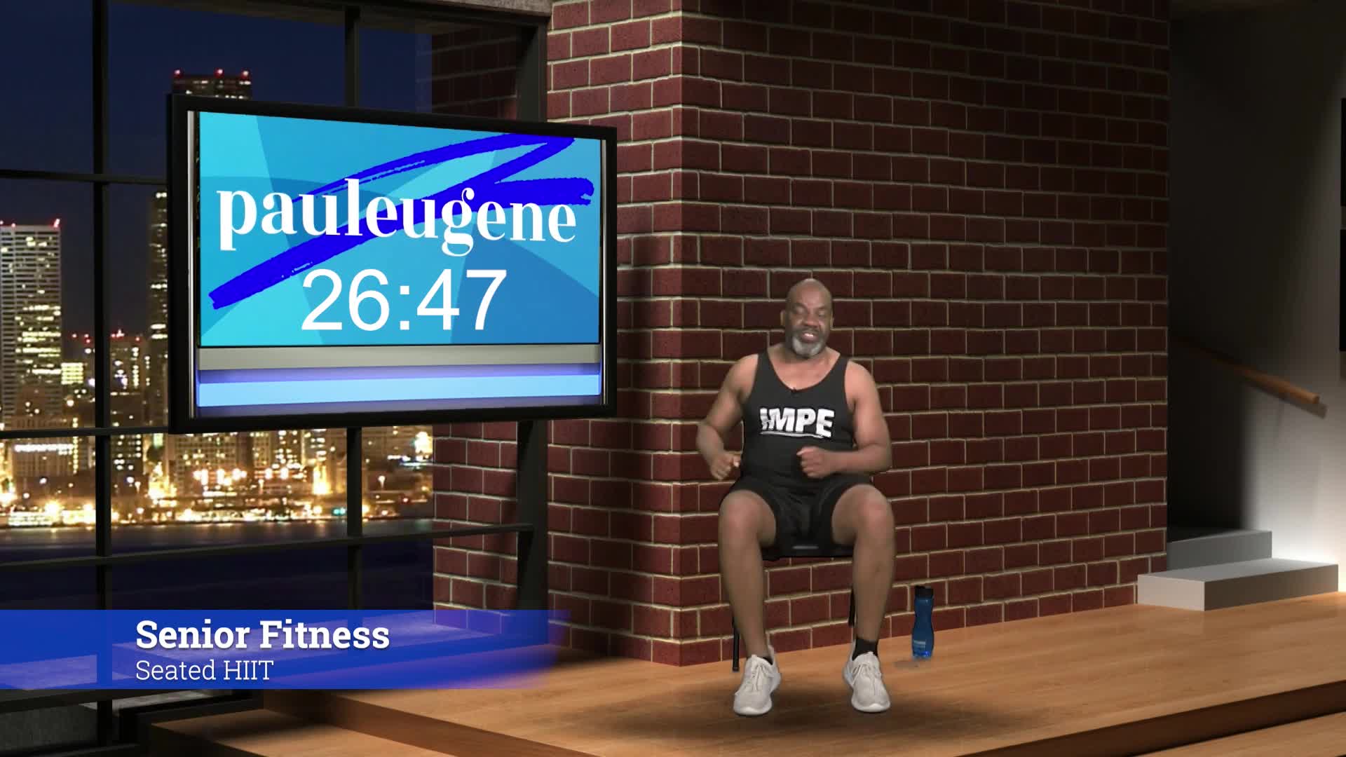 Exercising with Paul Eugene: Senior Fitness - Seated HIIT