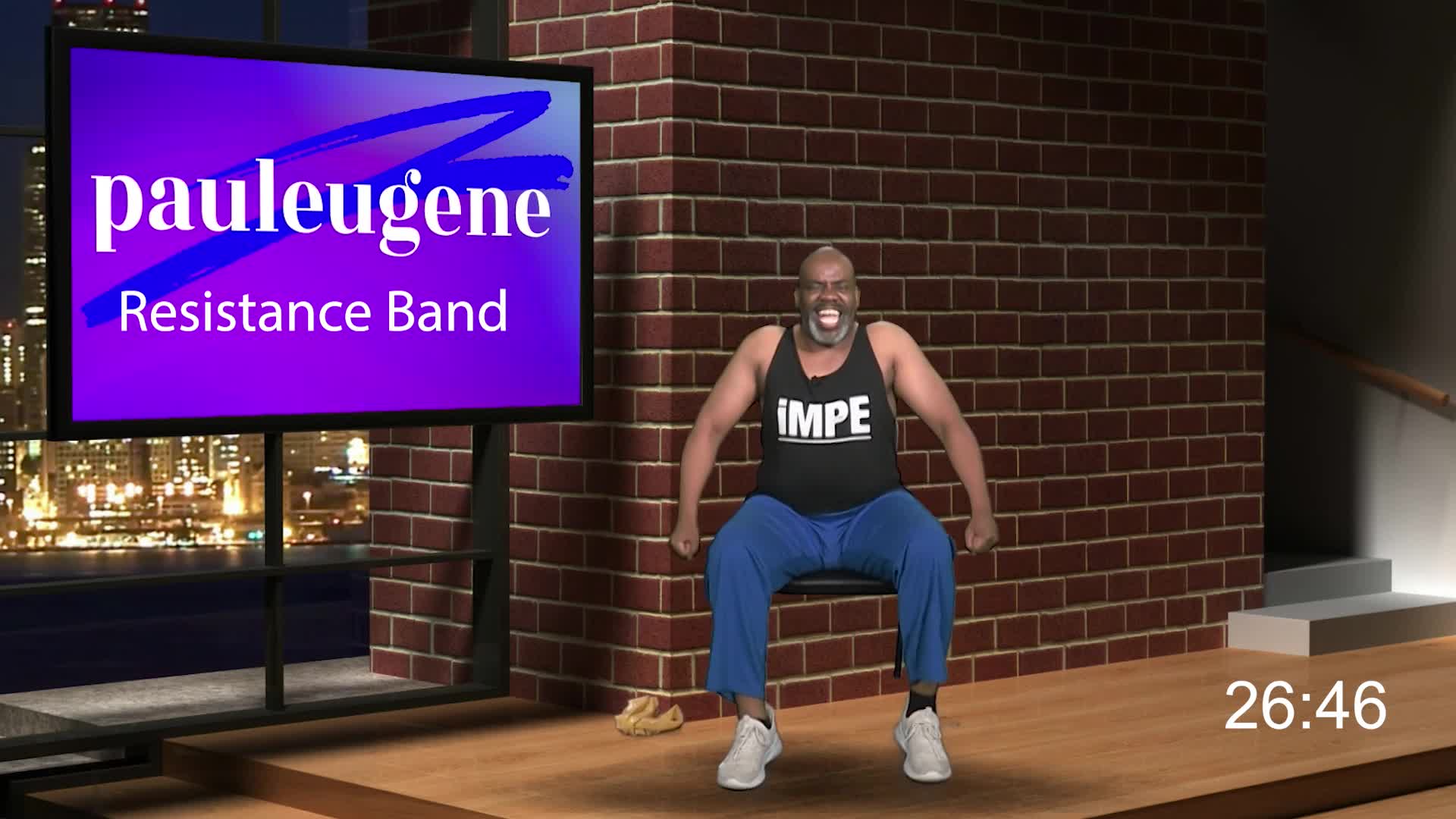 Thumbnail image for Exercising with Paul Eugene: Resistance Band Training