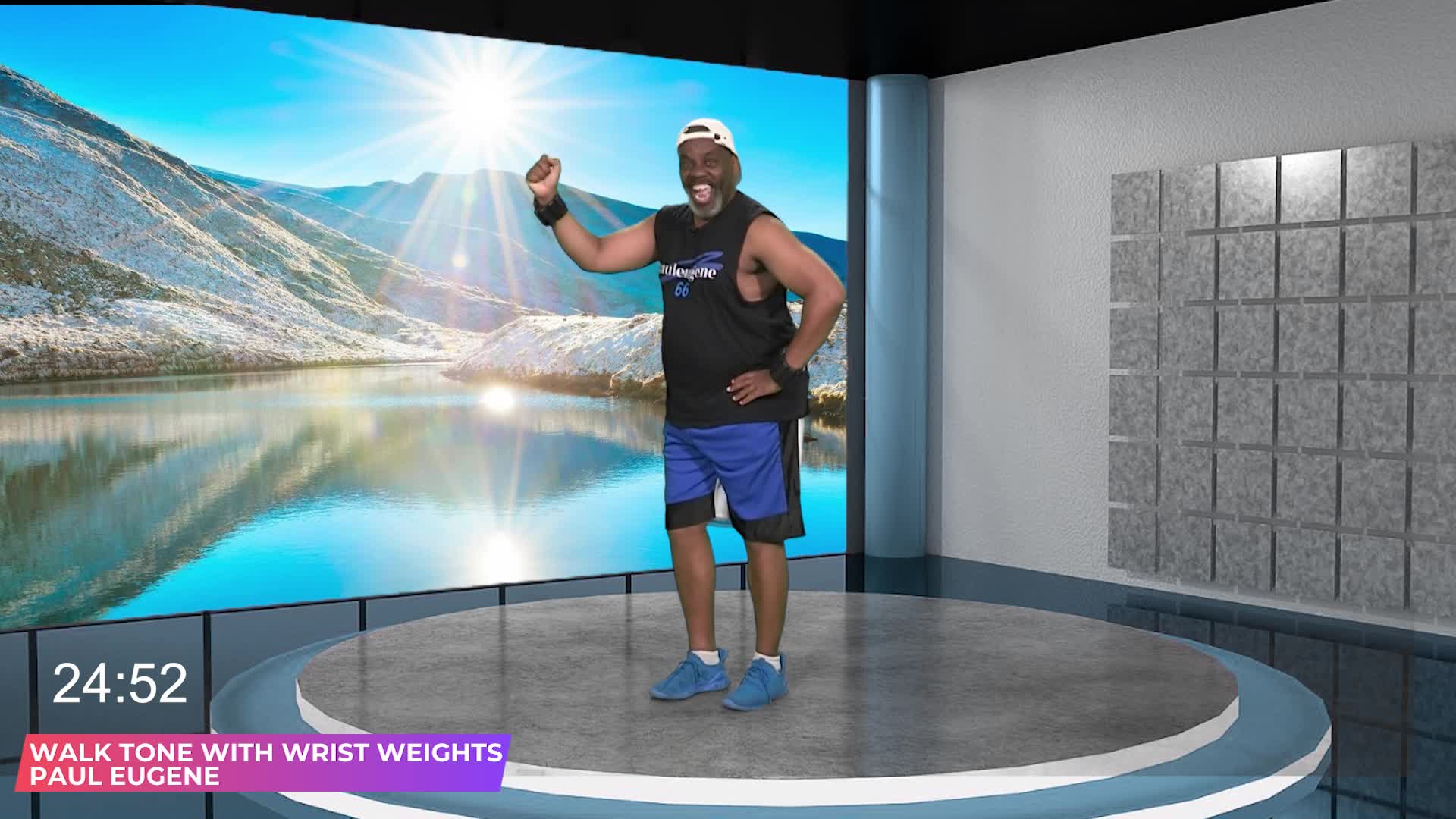 Thumbnail image for Exercising with Paul Eugene: Walk Tone with Wrist Weights