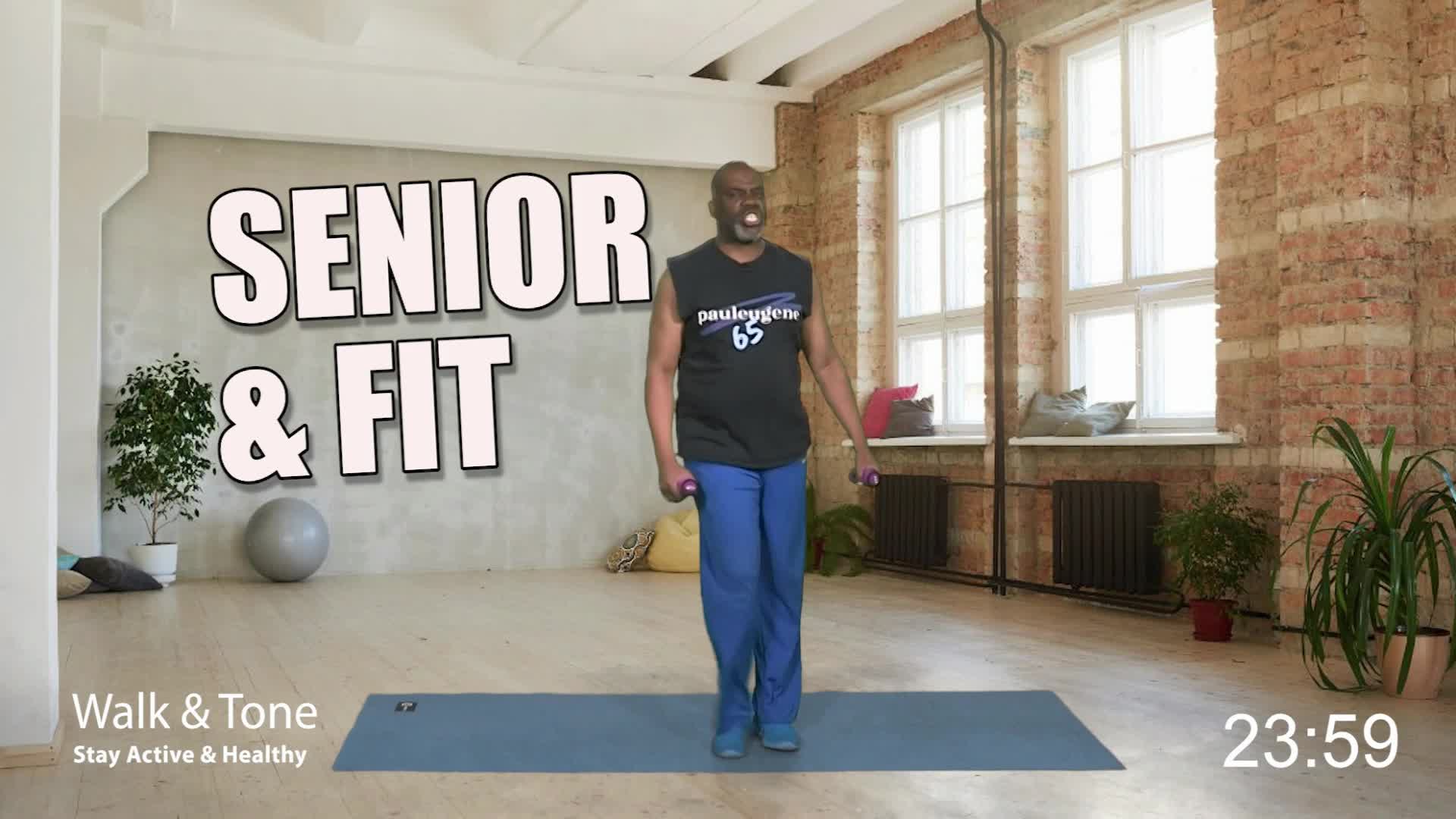 Exercising with Paul Eugene: Senior Fitness - Walk and Tone