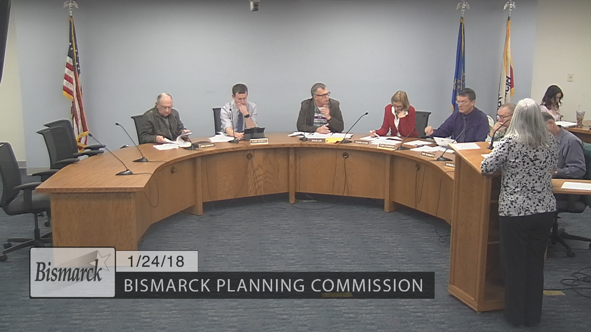 Bismarck City Planning & Zoning Replay 1/24/18