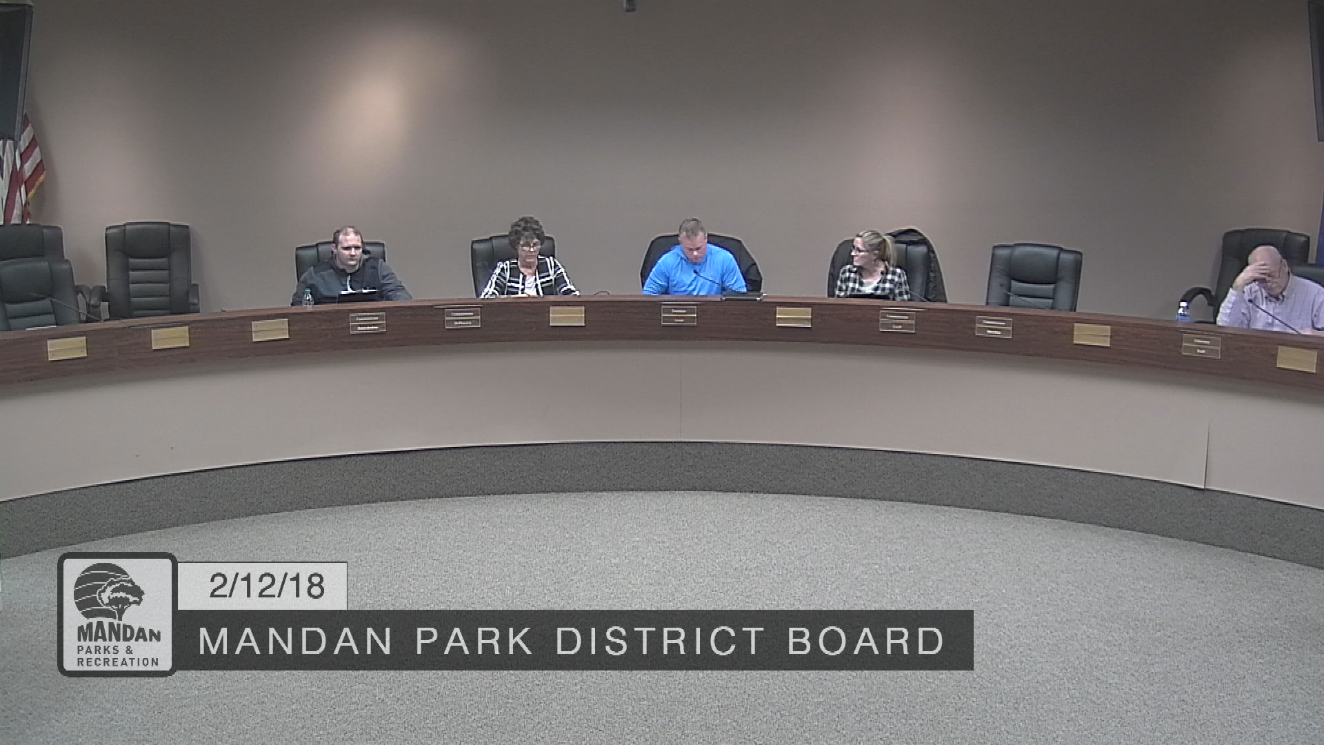 Mandan Park Board Replay 2/12/18