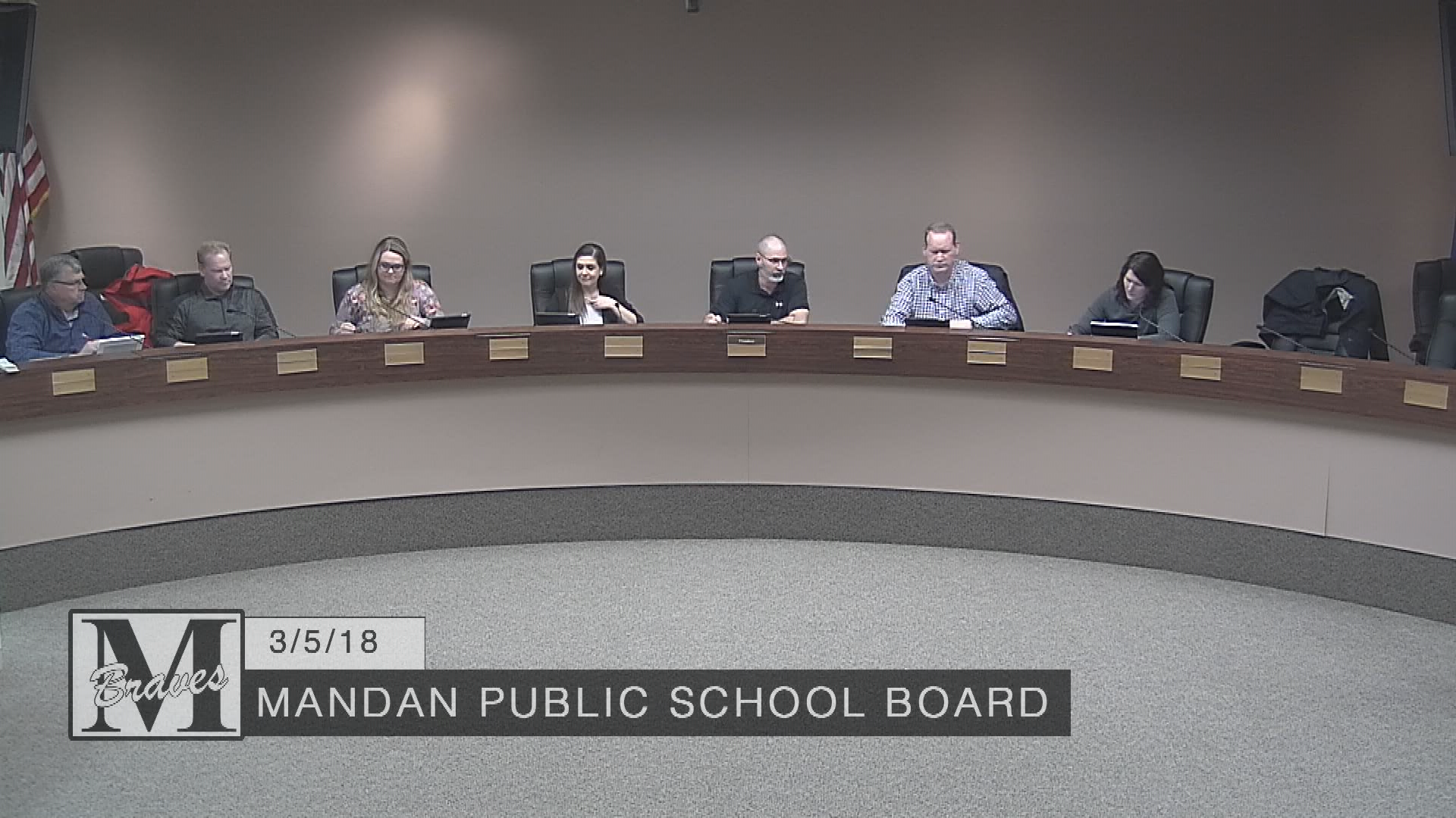 Mandan School Board Replay 3/5/18