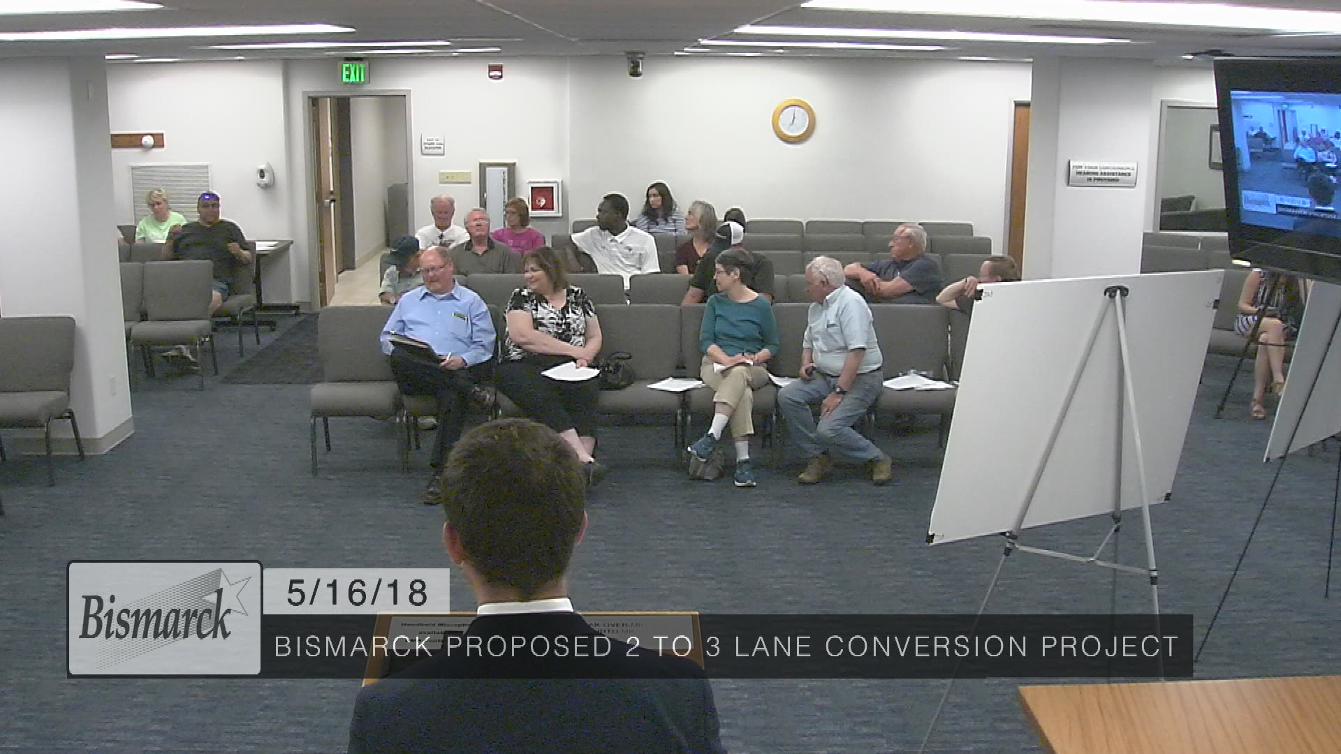 Bismarck City Engineering Public Information Mtg. on Proposed Roadway Improvements Replay 5/16/18