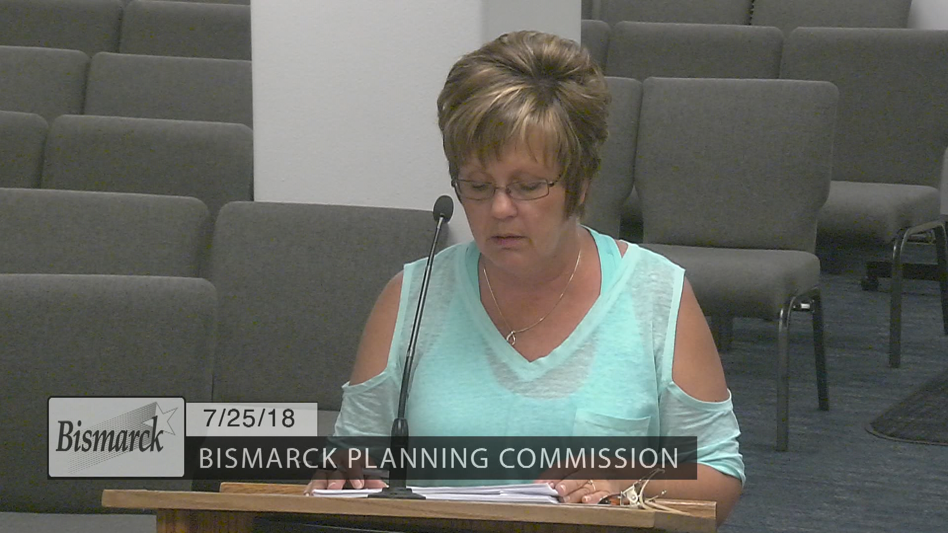 Bismarck City Planning & Zoning Replay 7/25/18