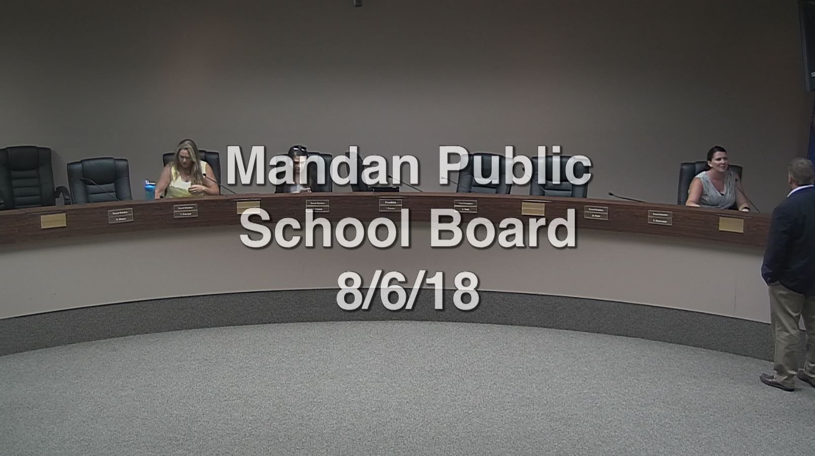 Mandan School Board Replay 8/6/18