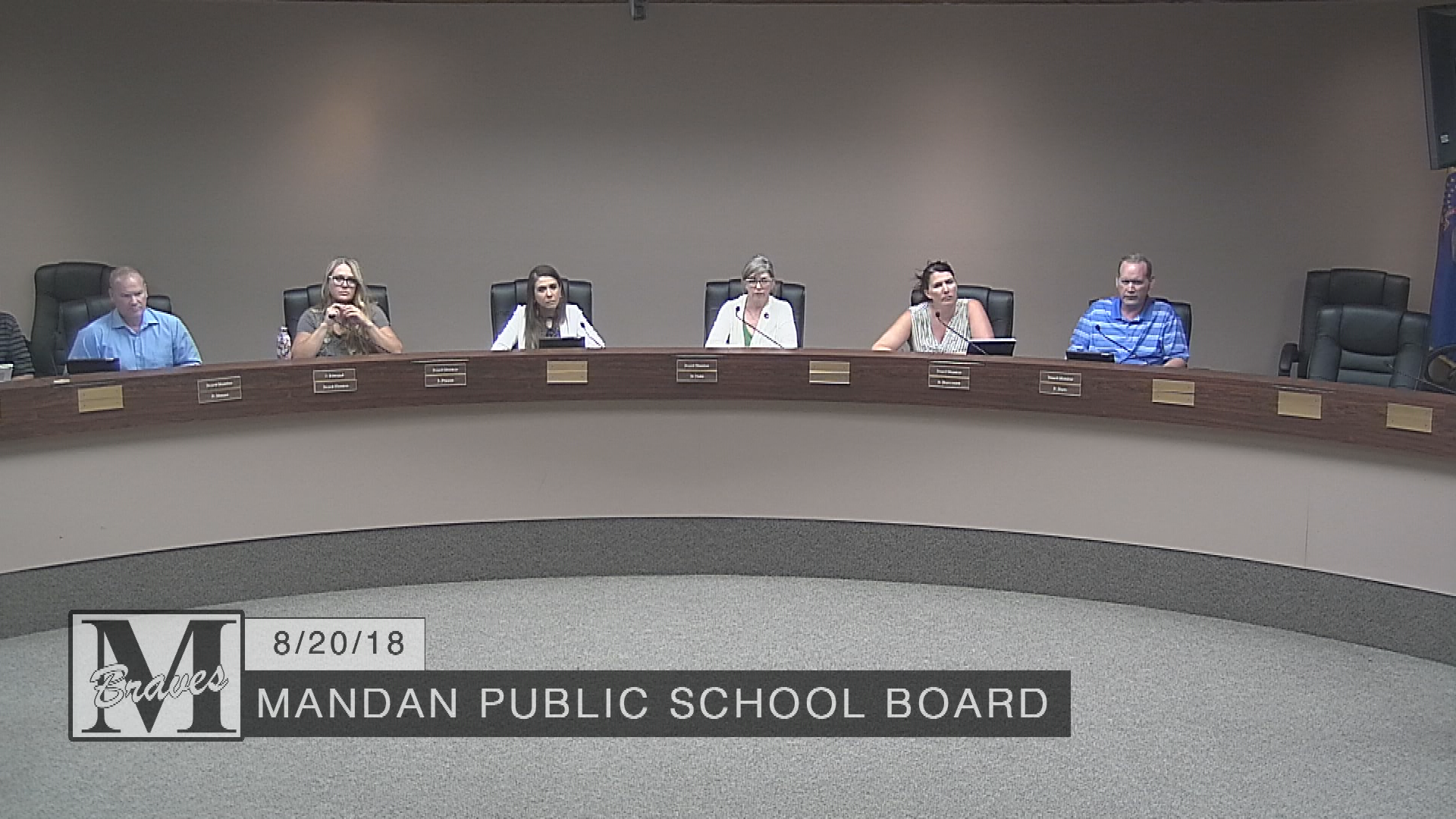 Mandan School Board Replay 8/20/18