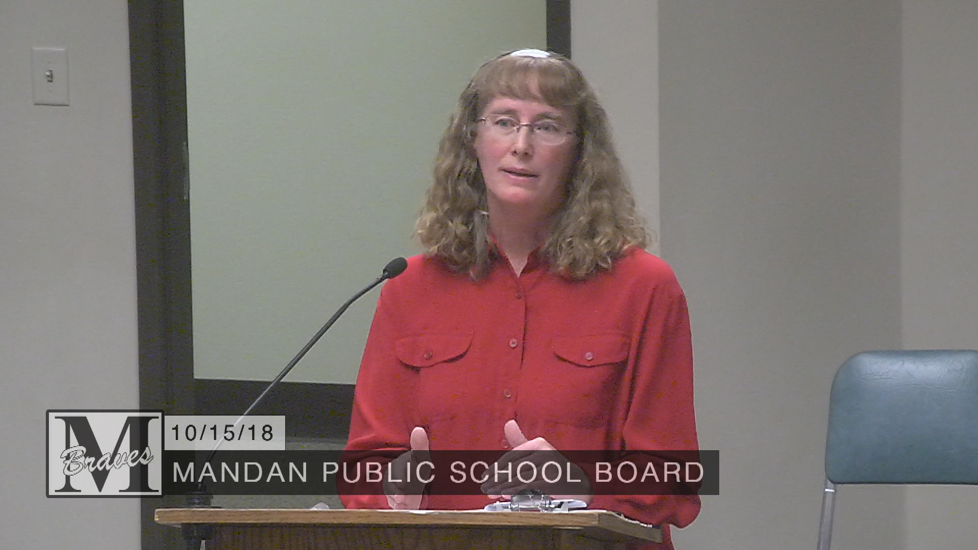 Mandan School Board Replay 10/15/18