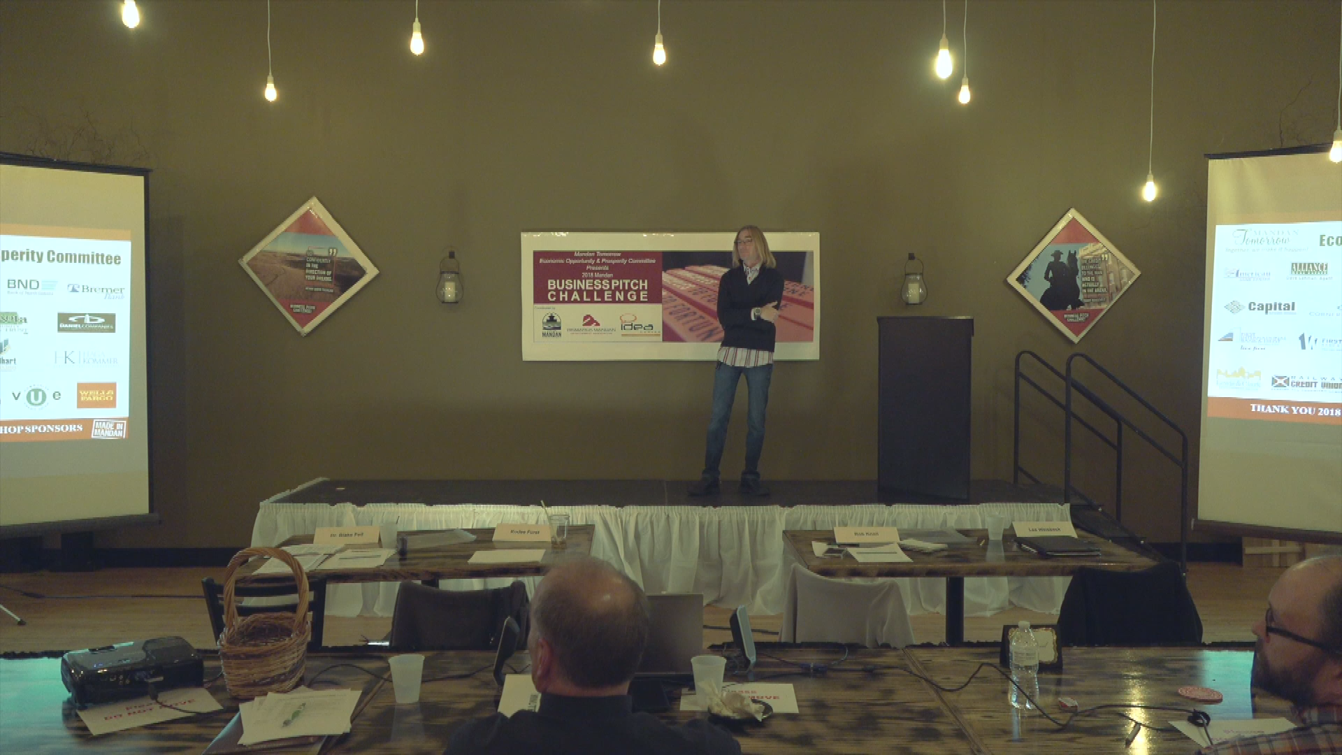 Mandan Business Pitch Challenge Keynote Speaker Scott Bintz