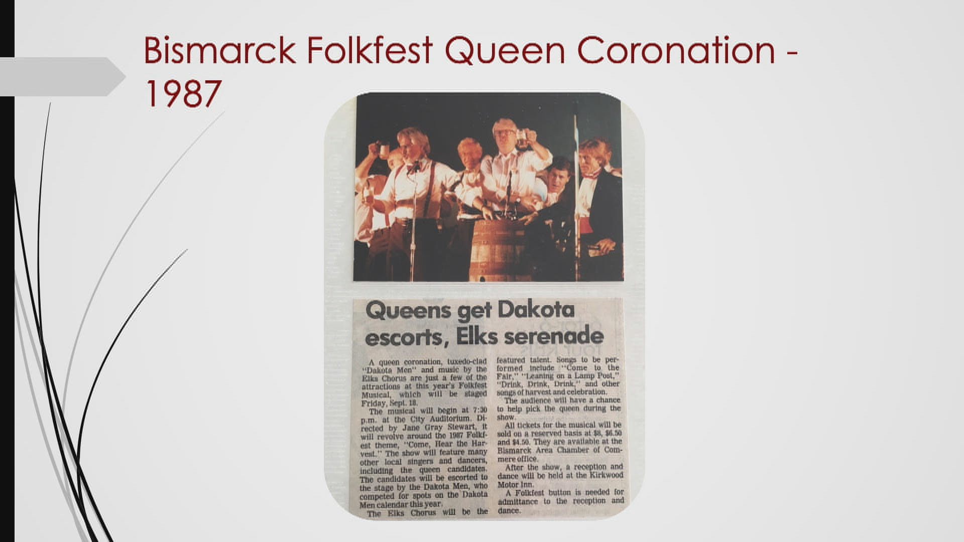 Bismarck-Mandan Elks Men's Chorus 60th Anniversary Concert