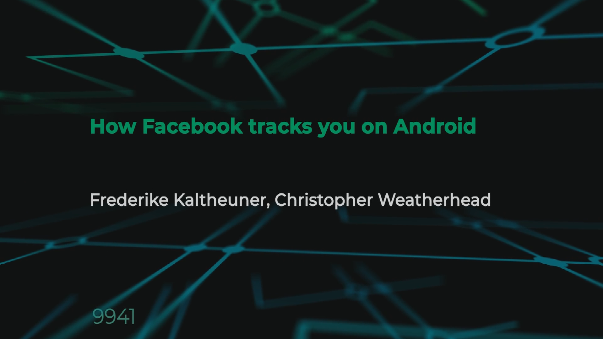 How Facebook Tracks You on Android