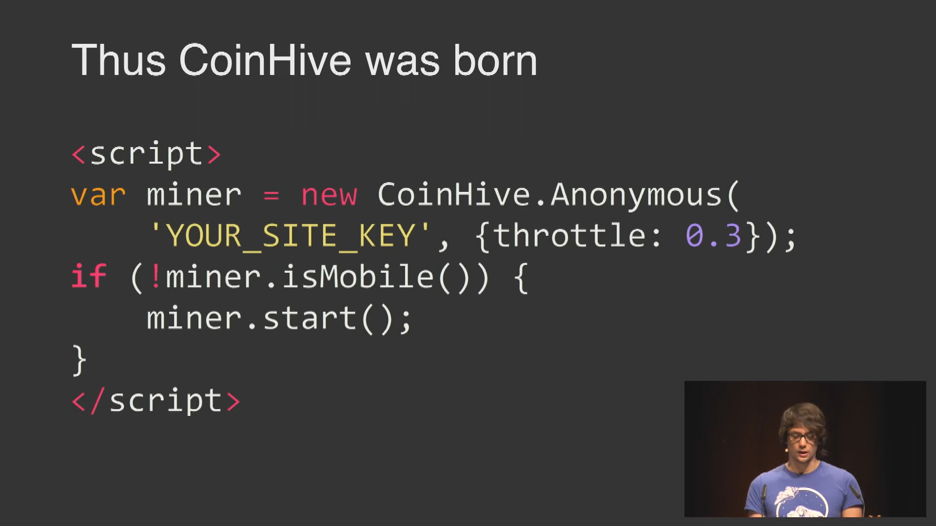 Web-based Cryptojacking in the Wild