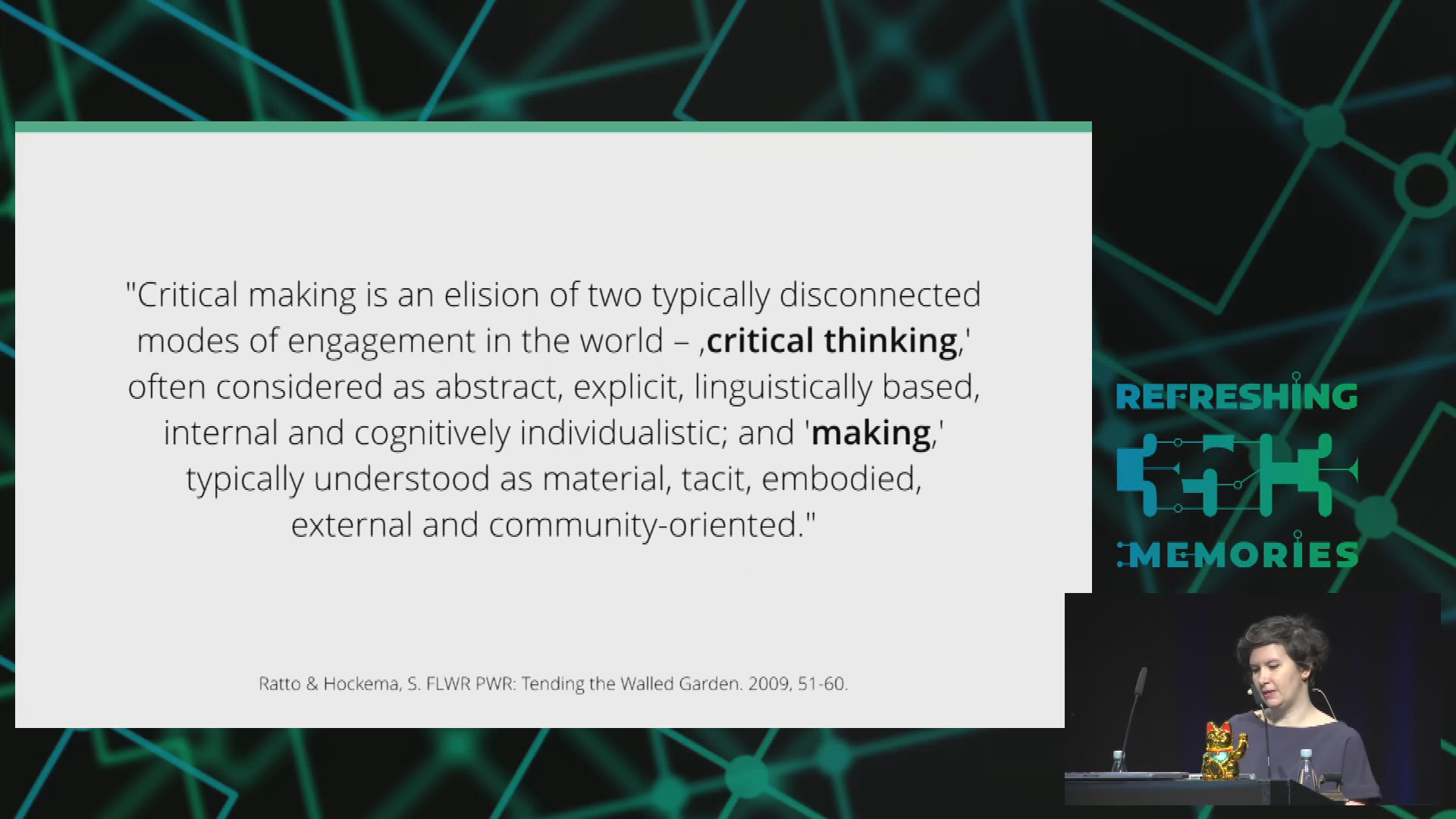 The Critical Making Movement