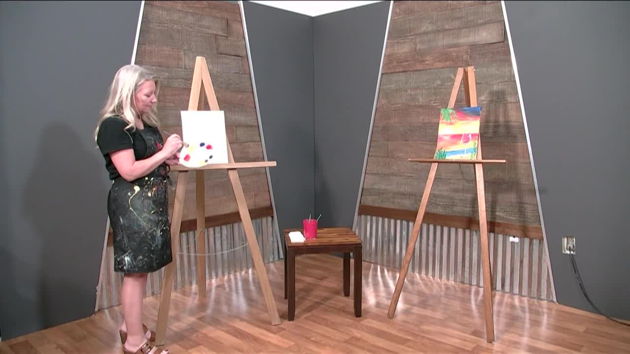 Brush Tips with Cheri - Wine on the Beach