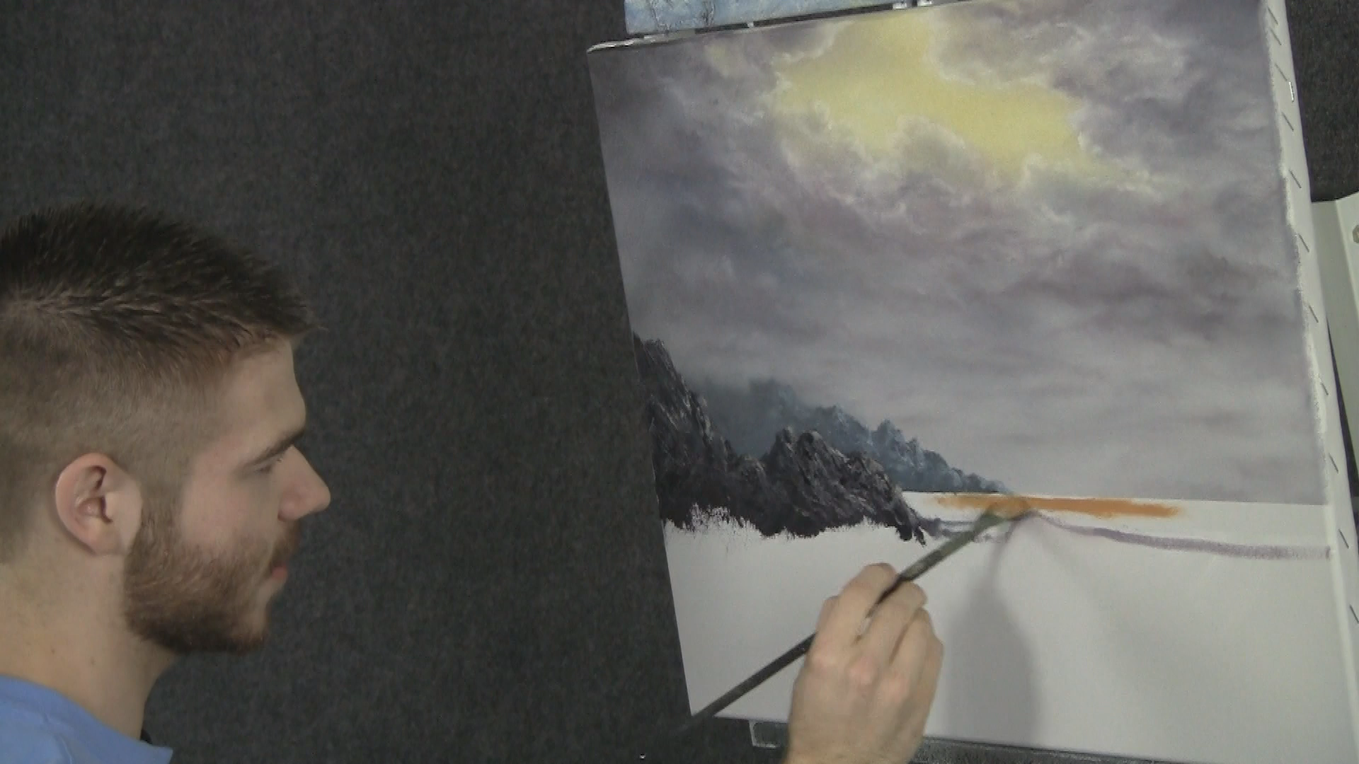 Paint with Kevin - Sunset Surf