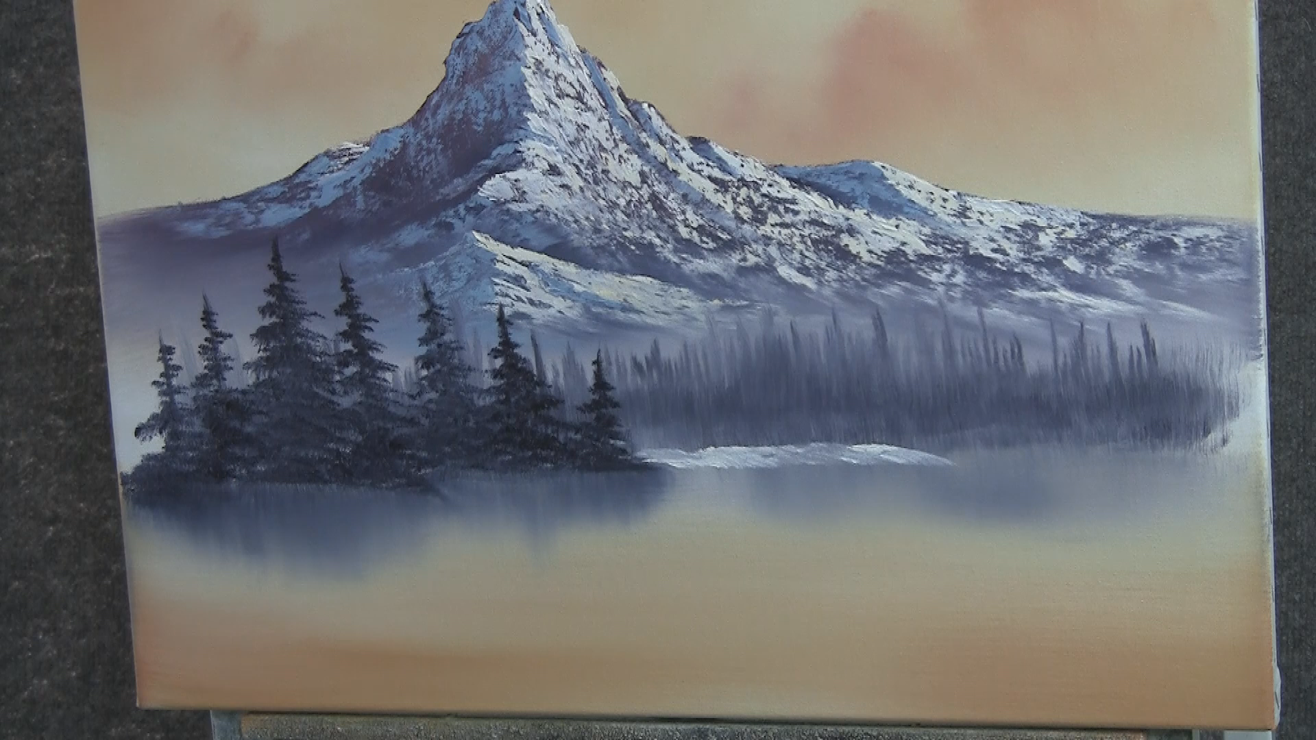 Paint with Kevin - Peach Sunrise