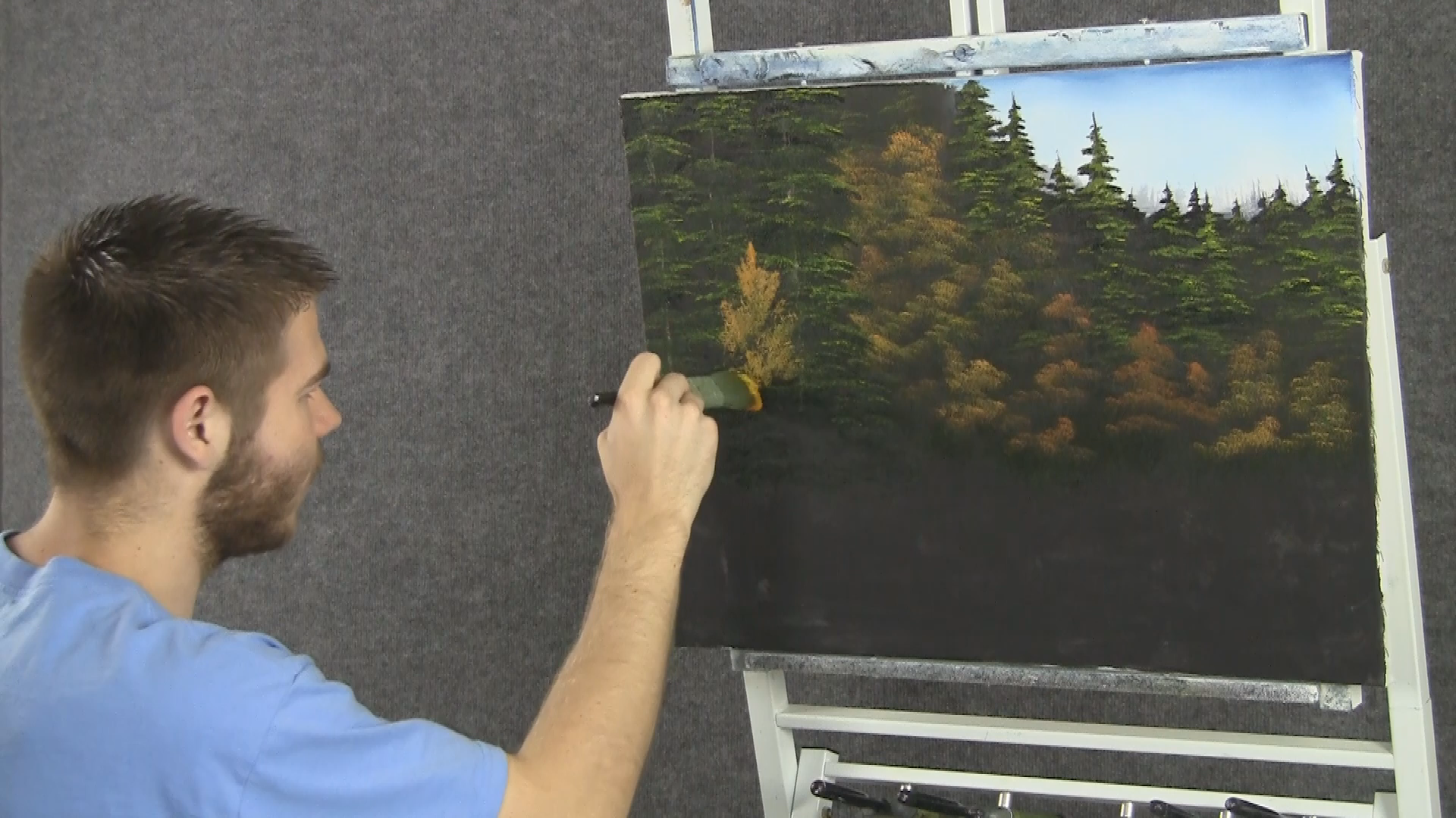 Paint with Kevin - Autumn Road