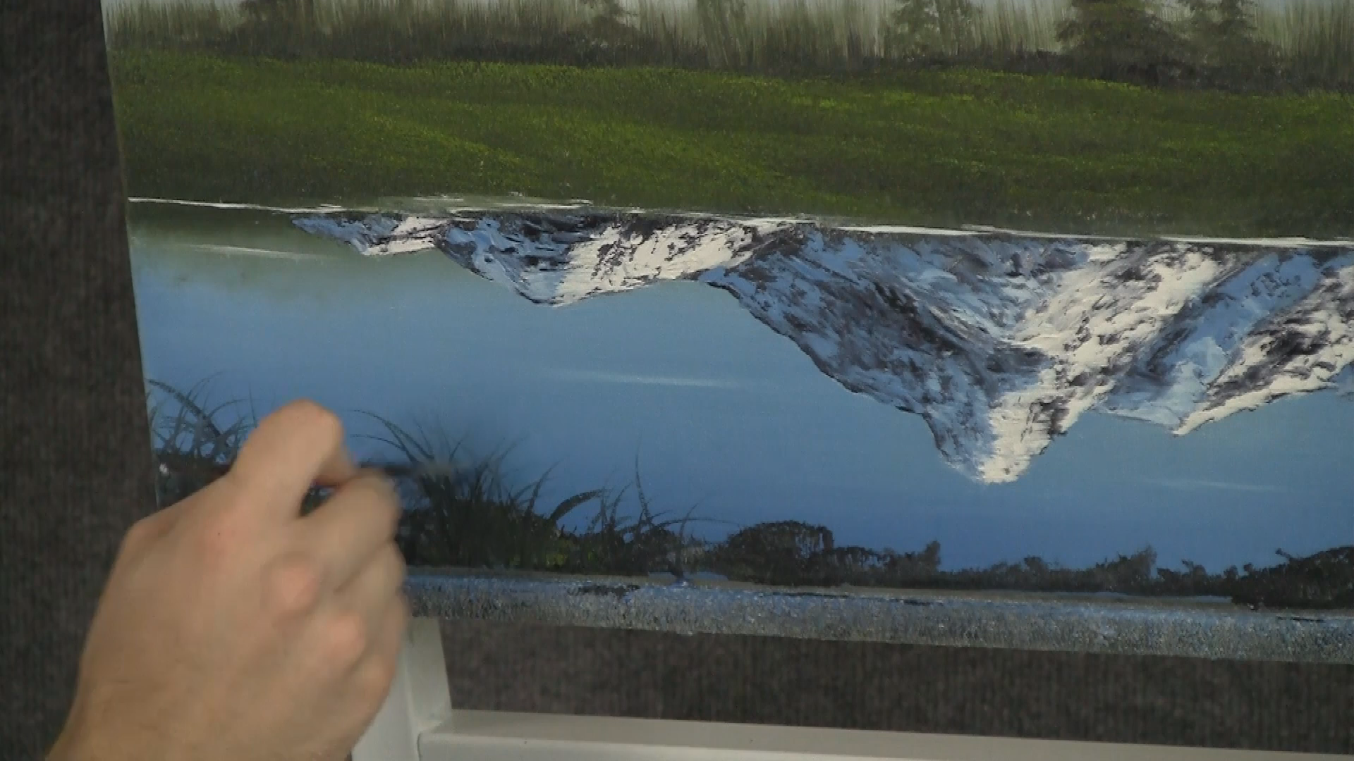 Paint with Kevin - Mountain Reflection