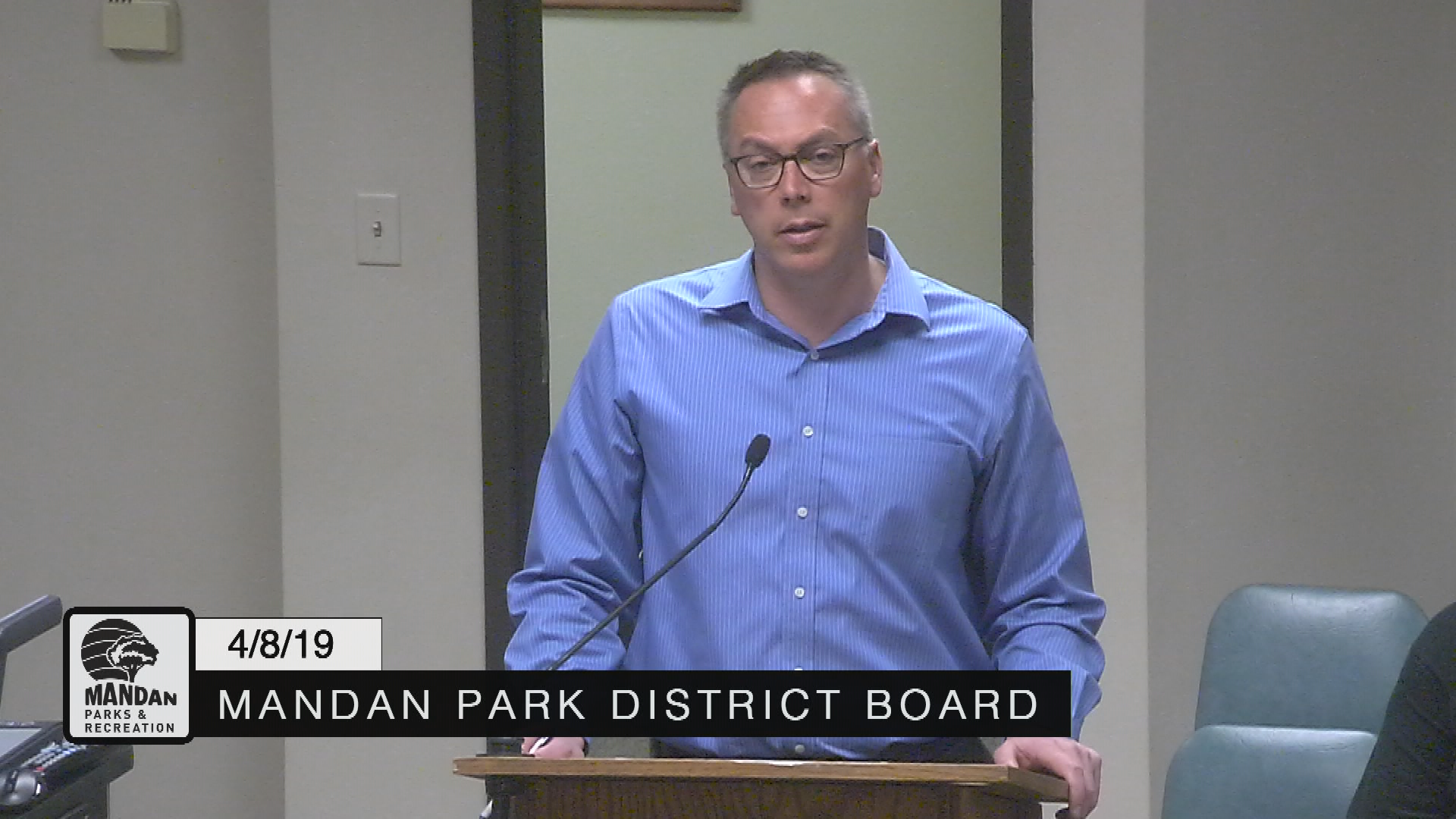 Mandan Park Board Replay 4/8/19