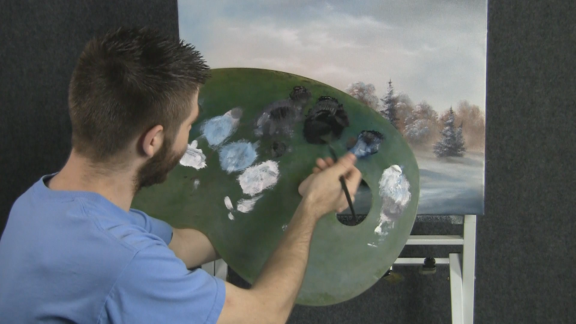 Paint with Kevin - Frozen Trail