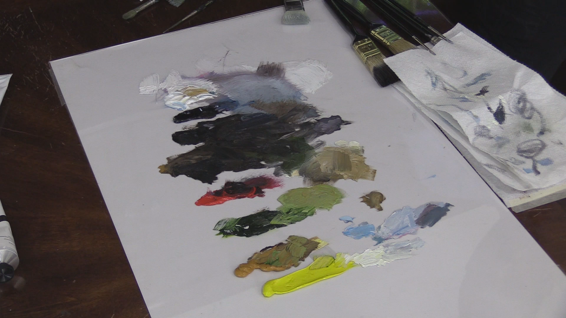 Paint with Kevin - Sunshine Across the Cliffs