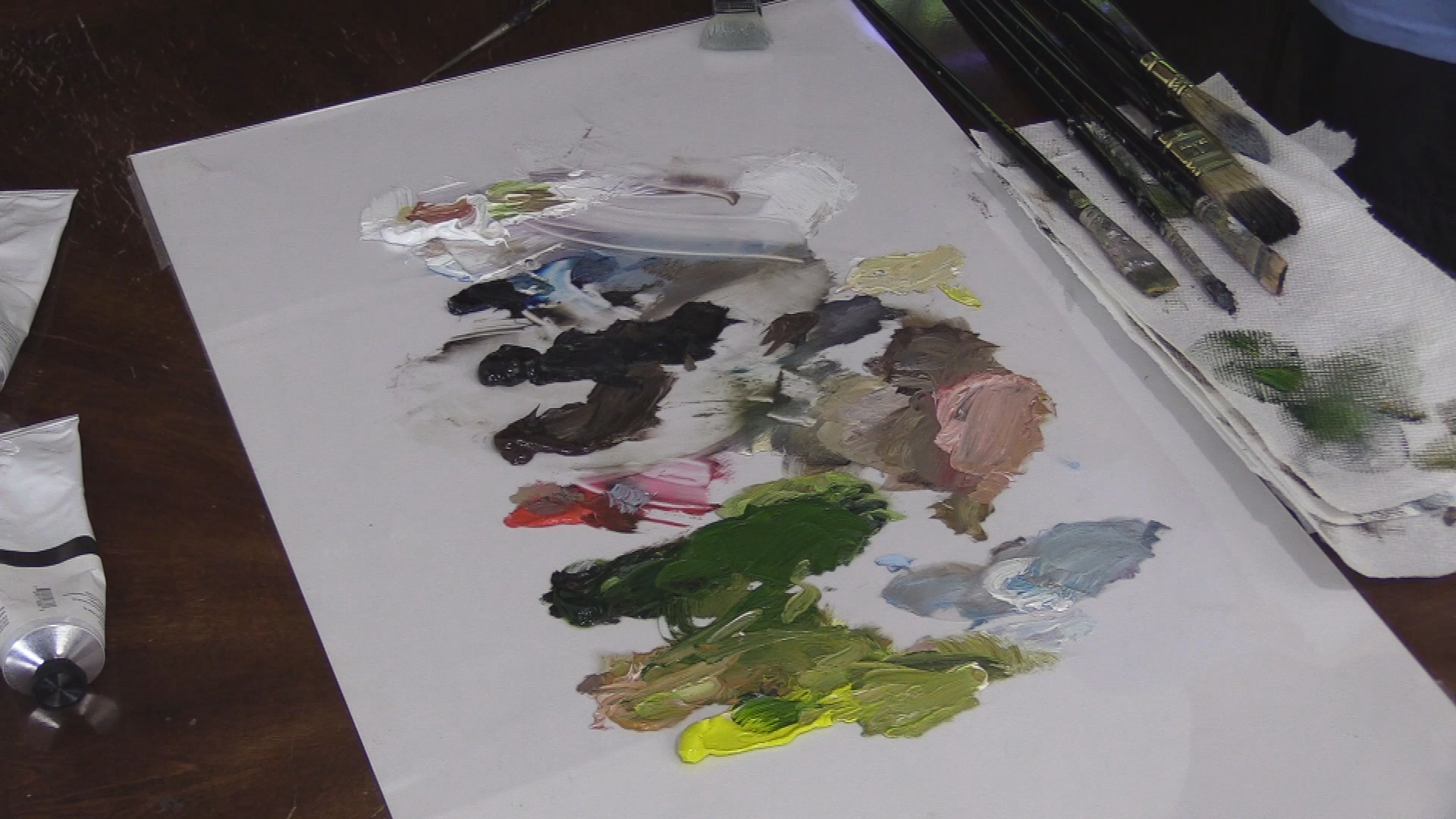 Paint with Kevin - Sunshine Across the Cliffs