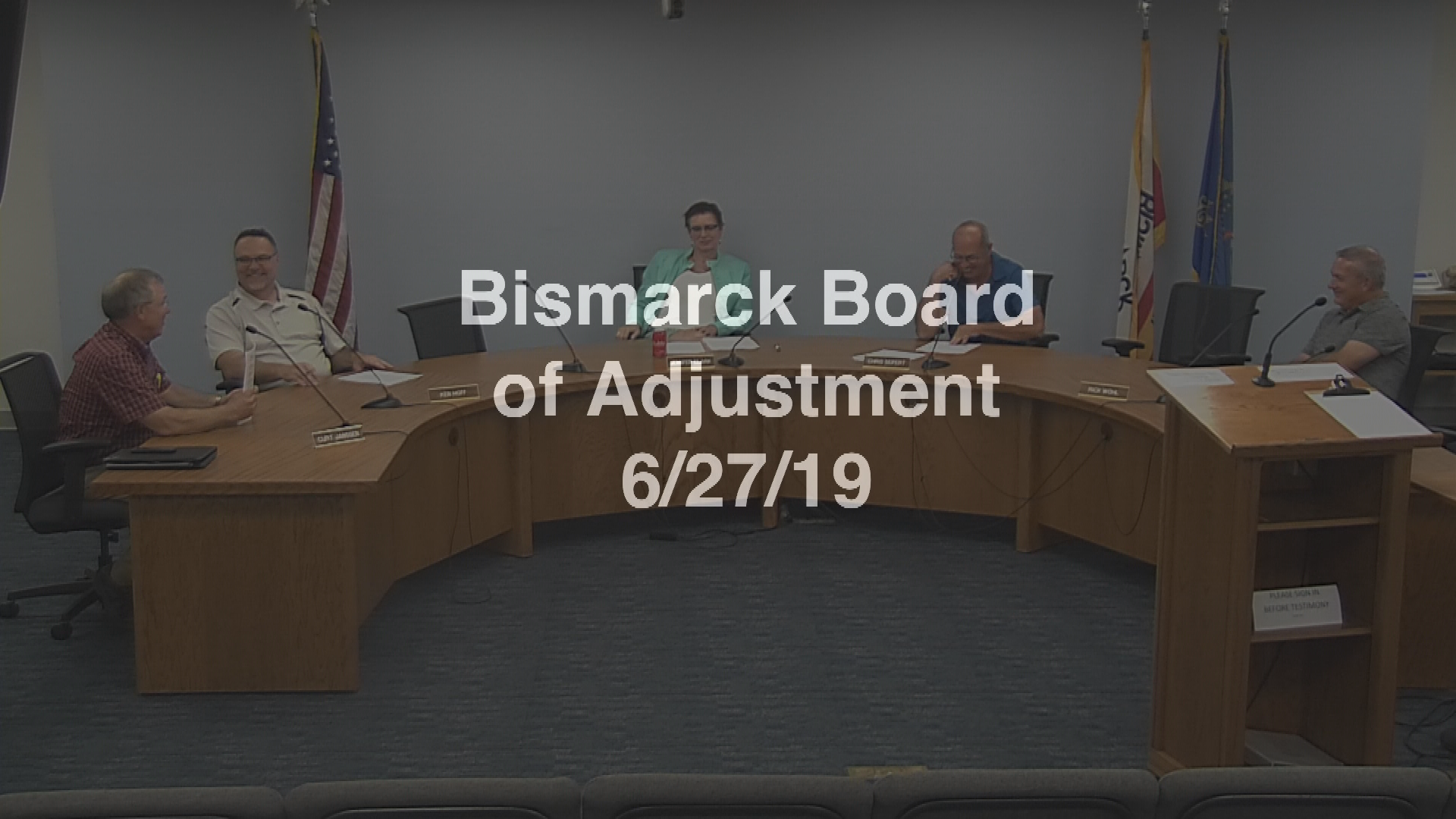 Bismarck Board of Adjustment Replay 6/27/19