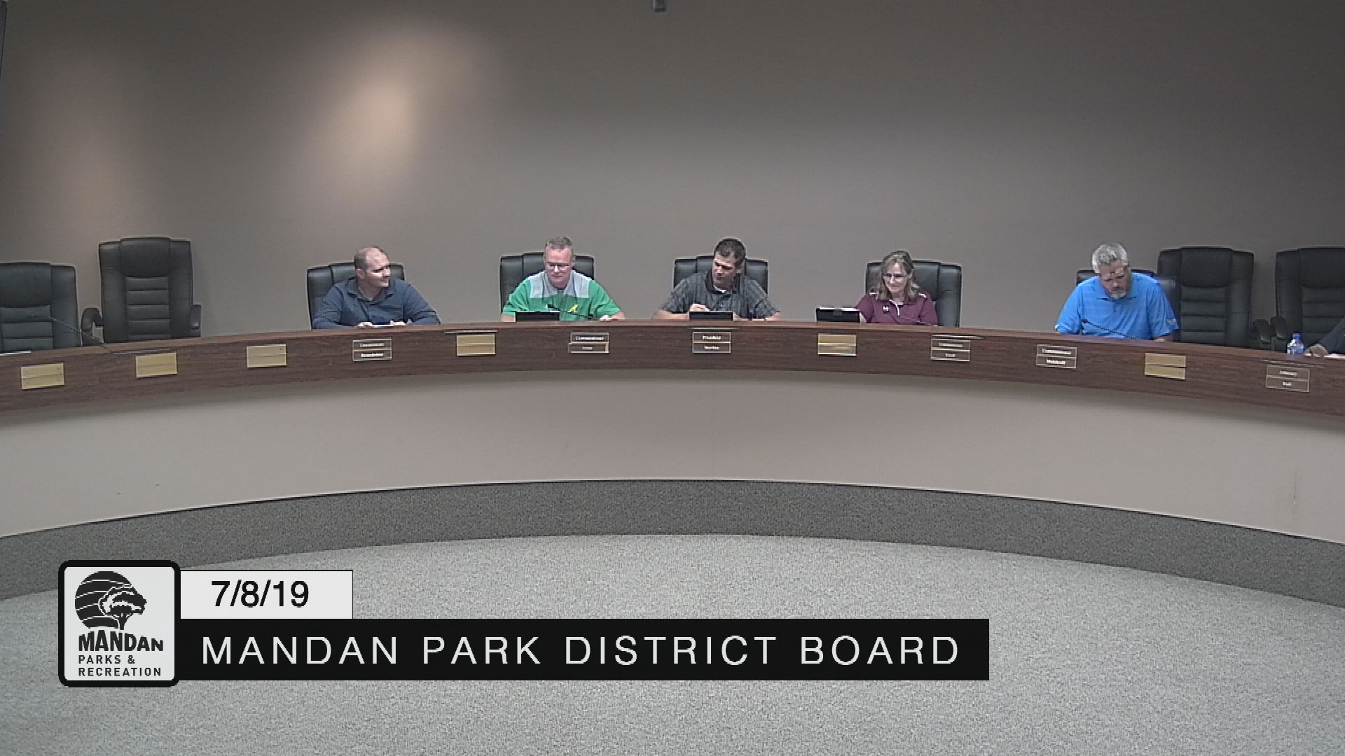 Mandan Park Board Replay 7/8/19