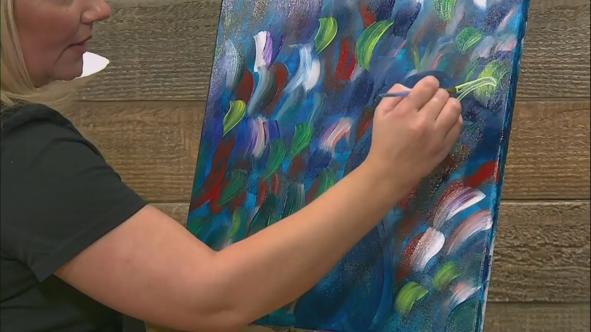 Brush Tips with Cheri - Fancy Peacock