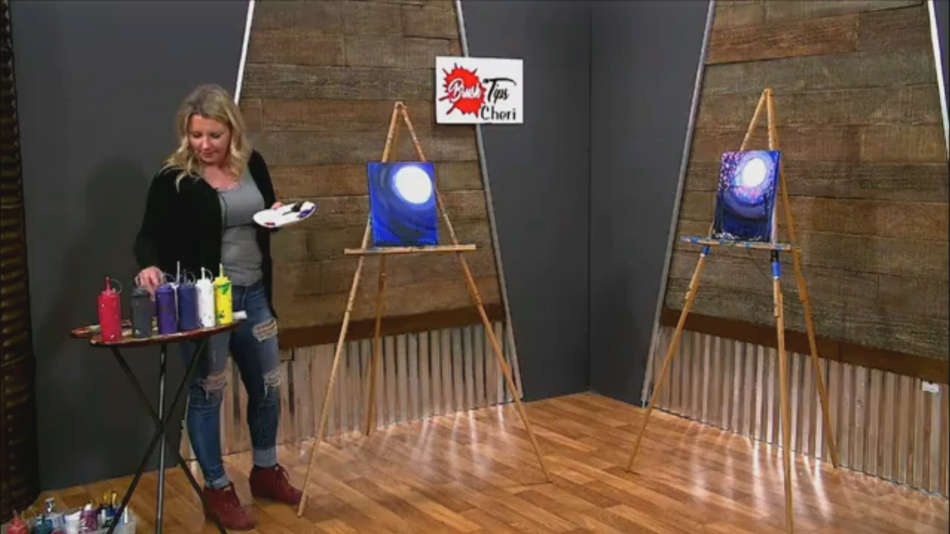 Brush Tips with Cheri - Cherry Blossom Moon