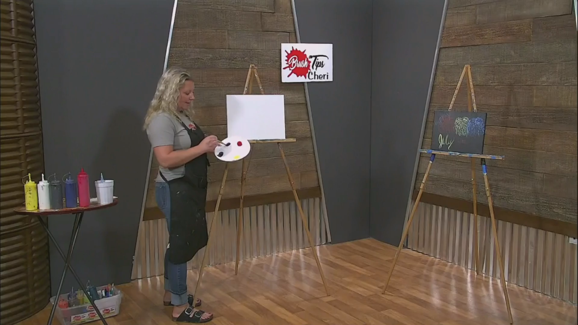 Brush Tips with Cheri - Fireworks