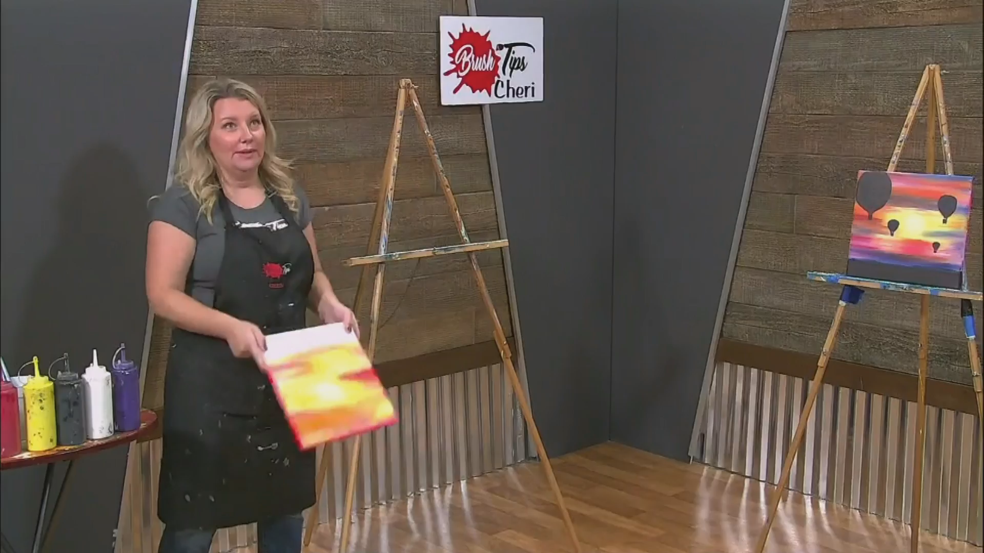 Brush Tips with Cheri - Hot Air Balloons