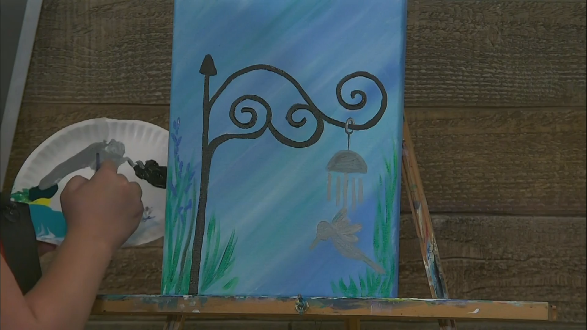 Brush Tips with Cheri - Chimes in the Wind
