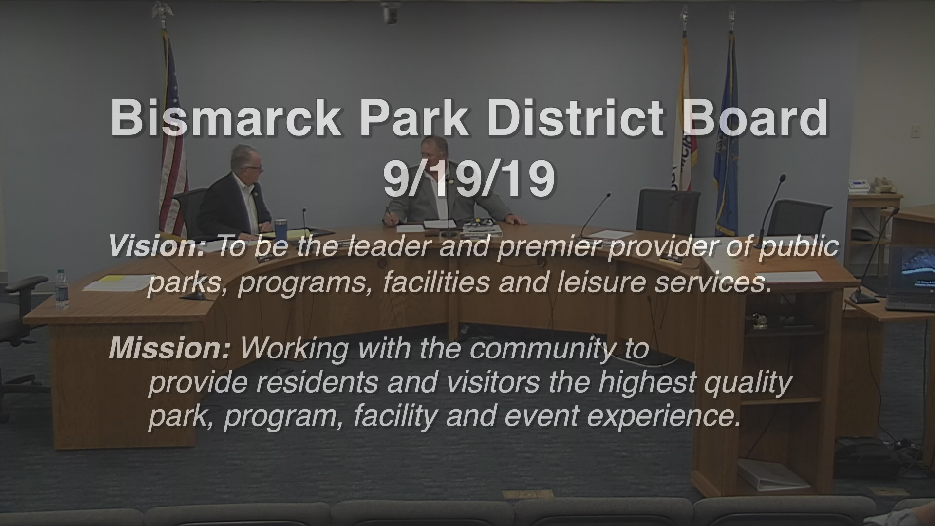 Bismarck Park Board Replay 9/19/19