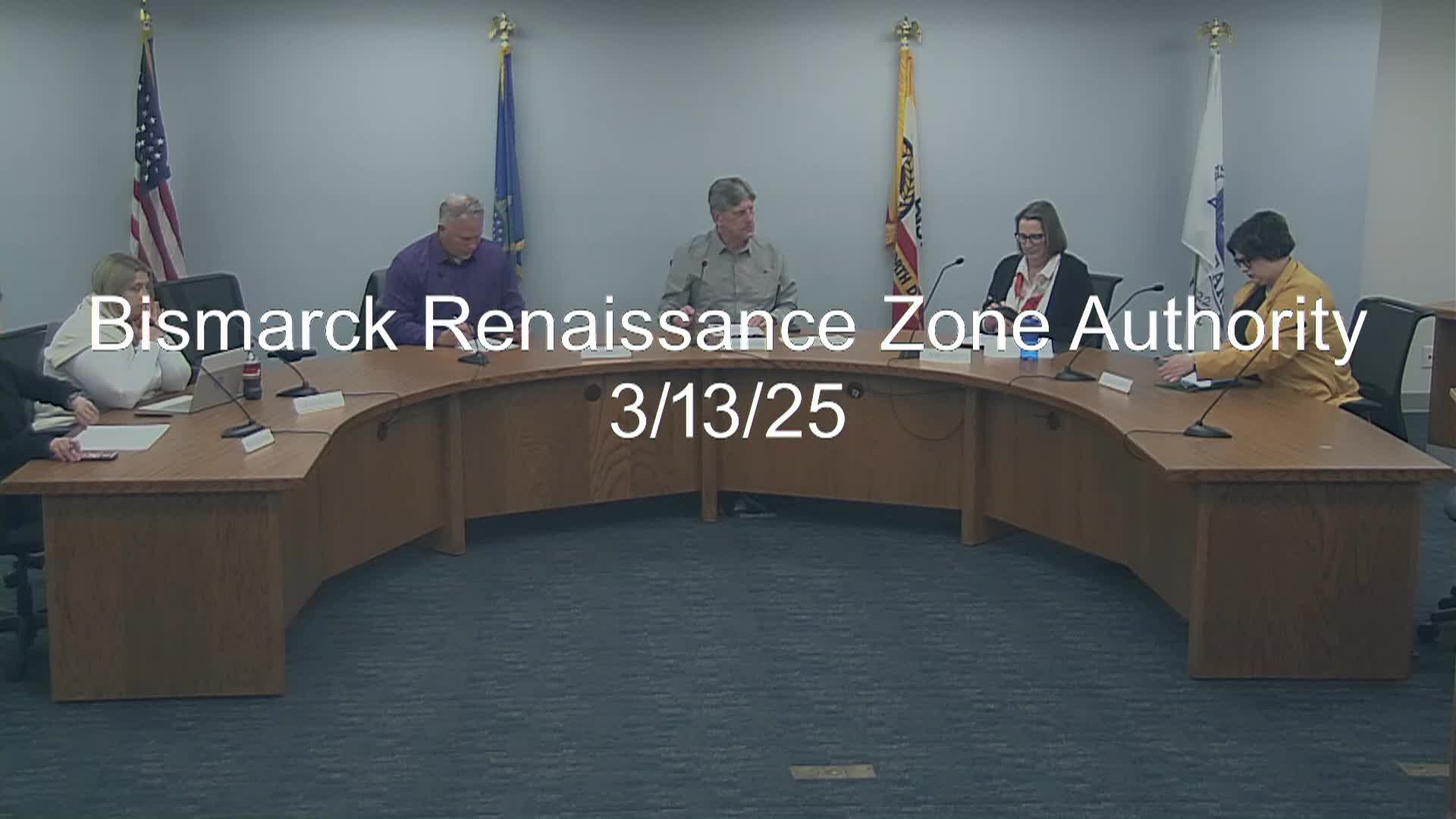 Bismarck Renaissance Zone Authority NEW