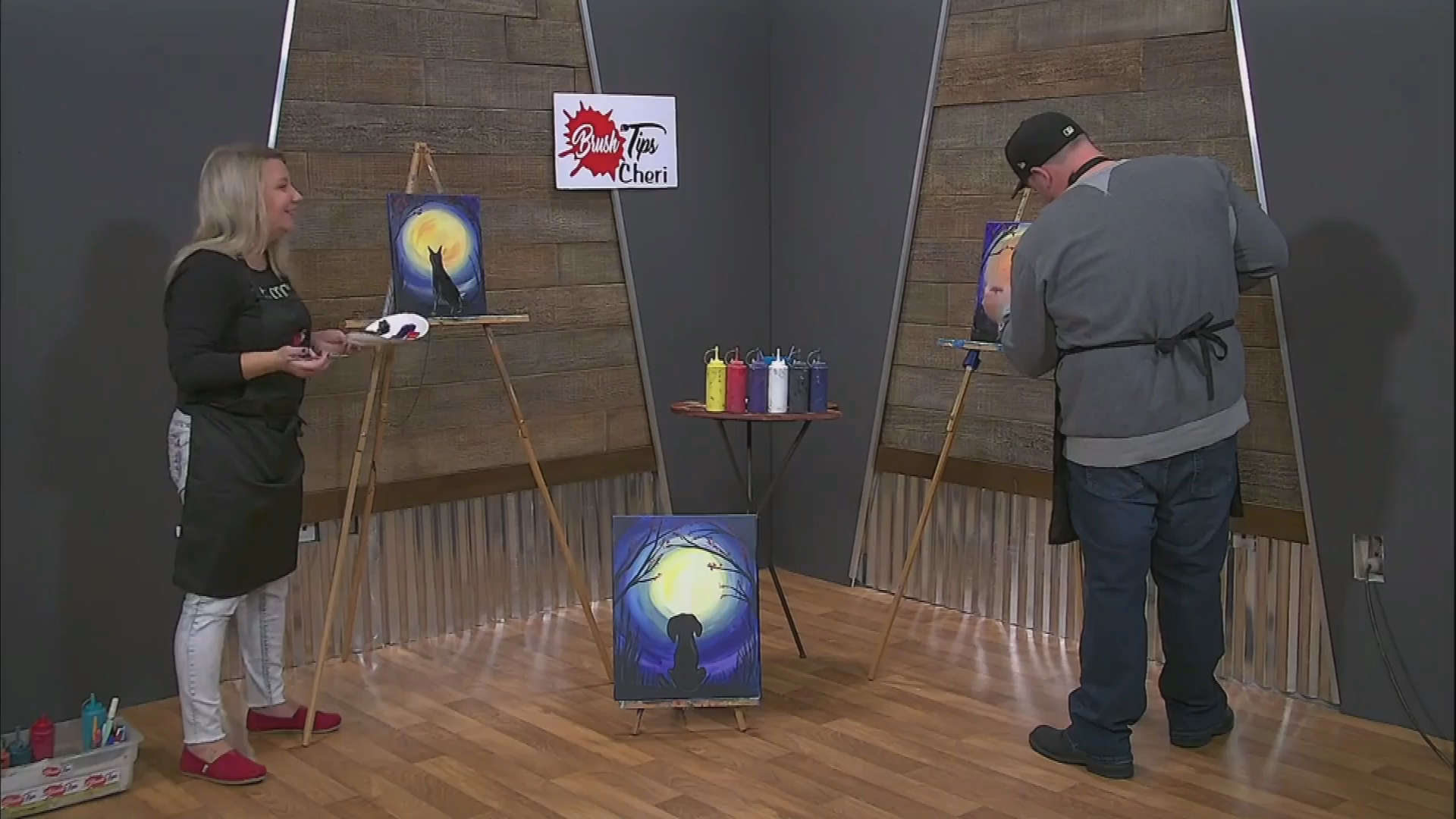 Brush Tips with Cheri - Moon Dog