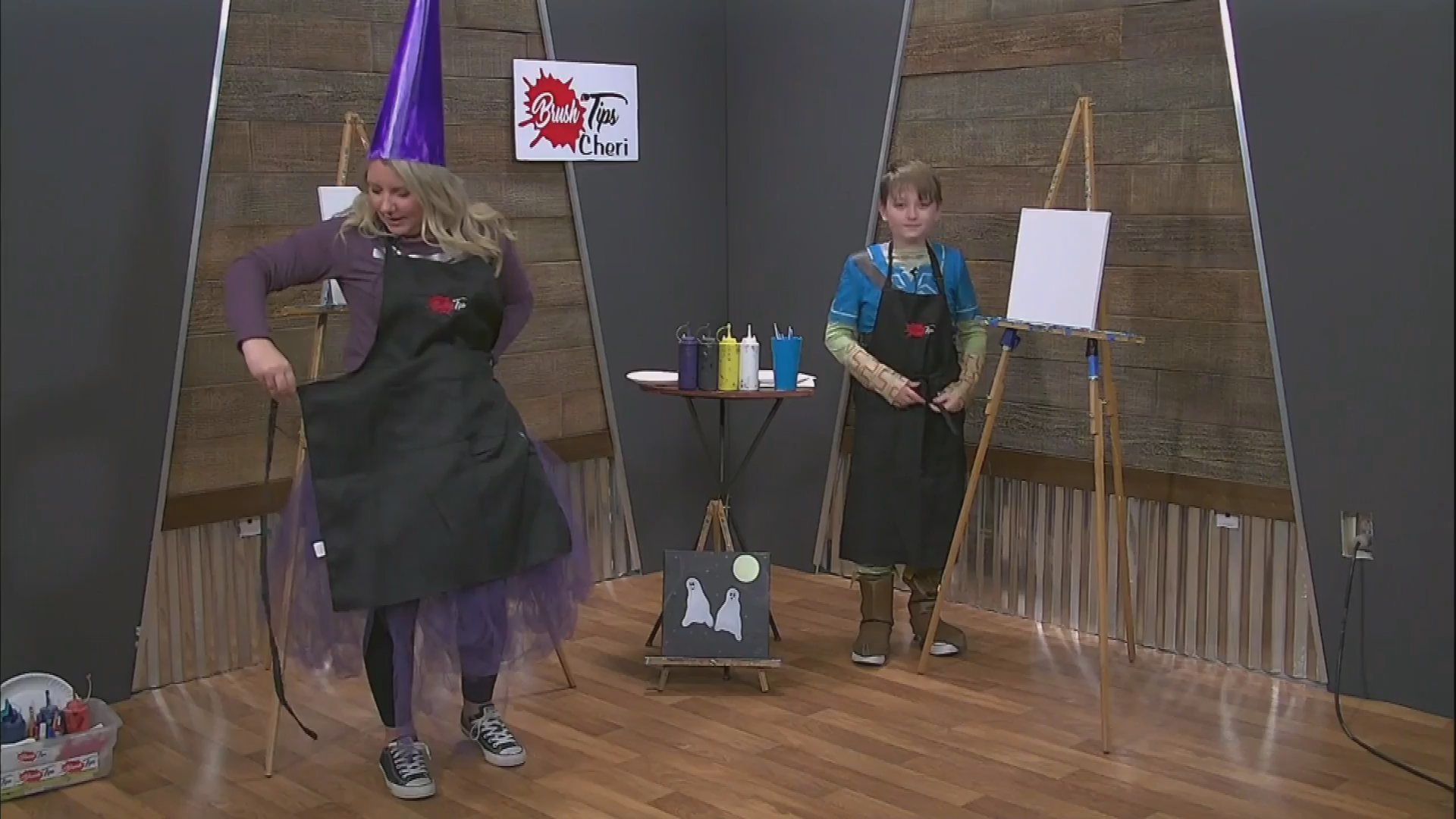 Brush Tips with Cheri - Bootiful Ghosts