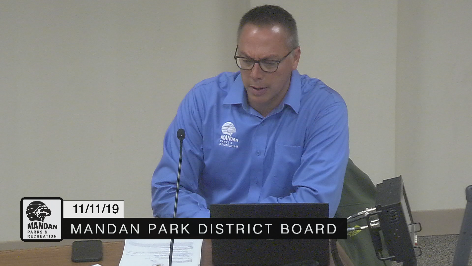 Mandan Park Board Replay 11/11/19