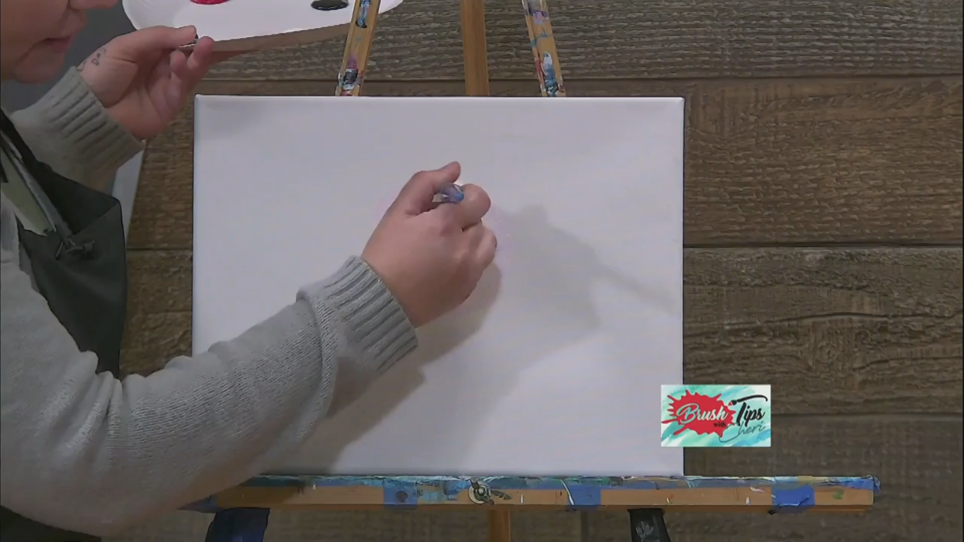 Brush Tips with Cheri - Winter Wonderland
