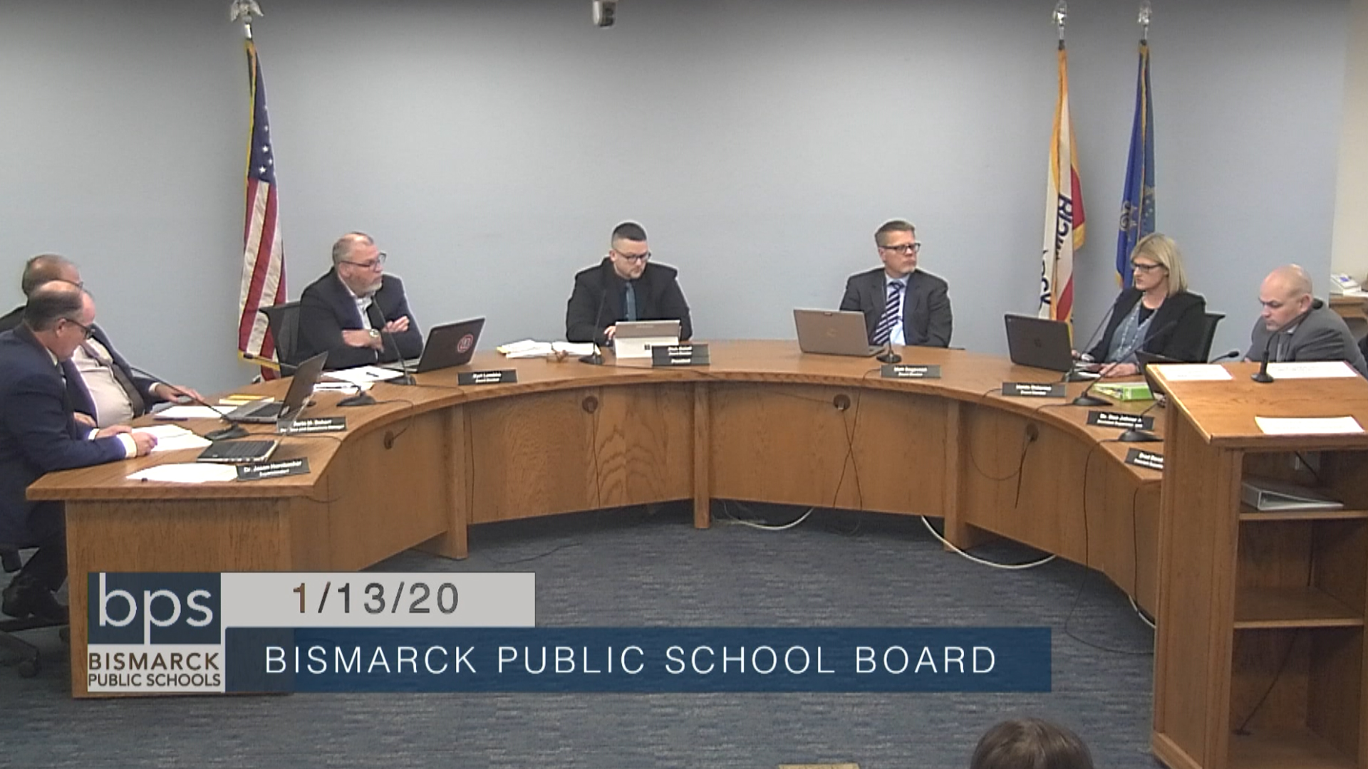 Bismarck School Board Replay 1/13/20