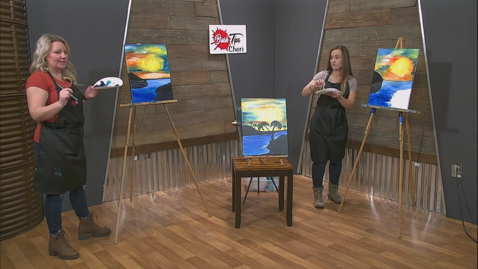 Brush Tips with Cheri - Desert Sun