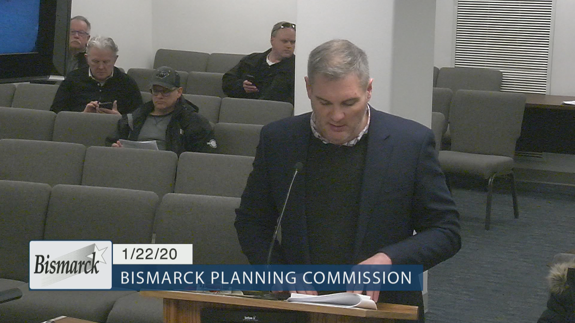 Bismarck City Planning & Zoning Replay 1/22/20