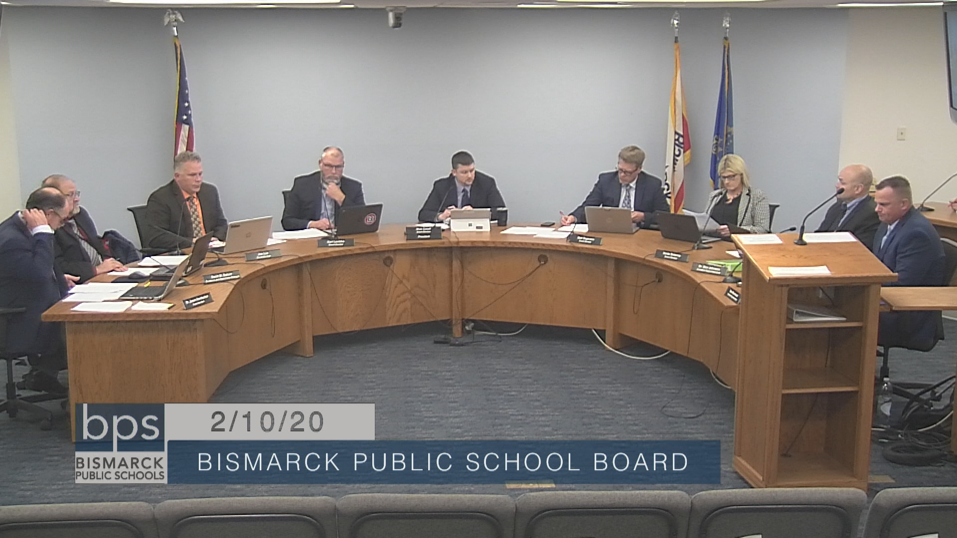 Bismarck School Board Replay 2/10/20
