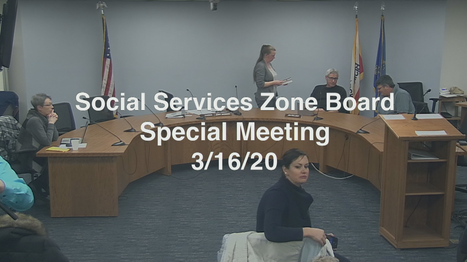 Social Service Zone Board Special Meeting Replay 3/16/20