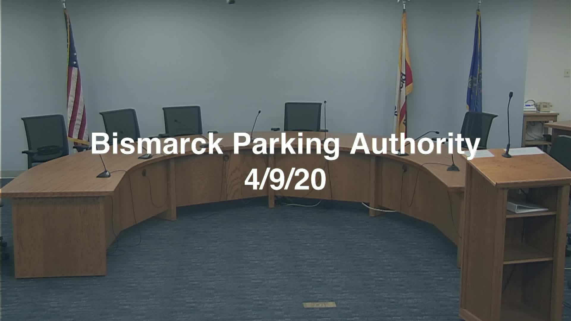 Bismarck Parking Authority Replay 4/9/20