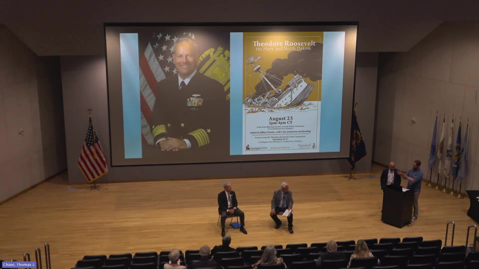 Heritage Uncovered: Theodore Roosevelt, the Navy and North Dakota Talk